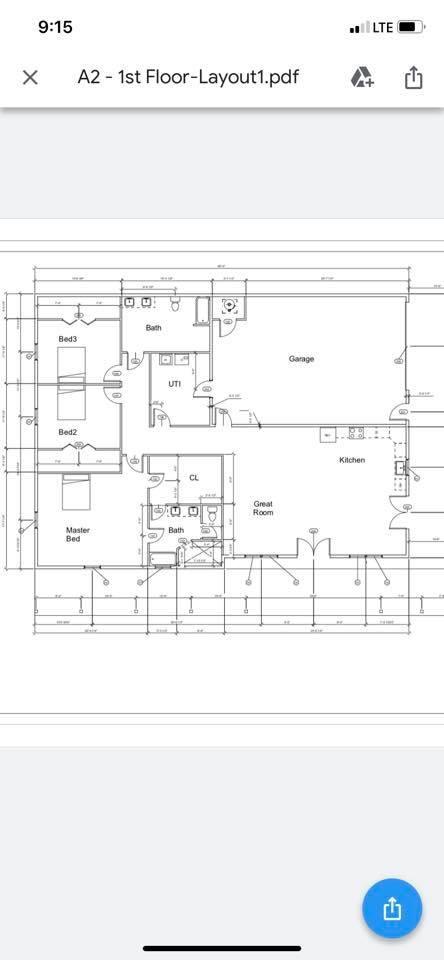 1030 Mahon Road Columbia, TN 38401 - Photo 8 of 8 Barndo floor plan, refer to upgrades list to envision how amazing it will be completed.