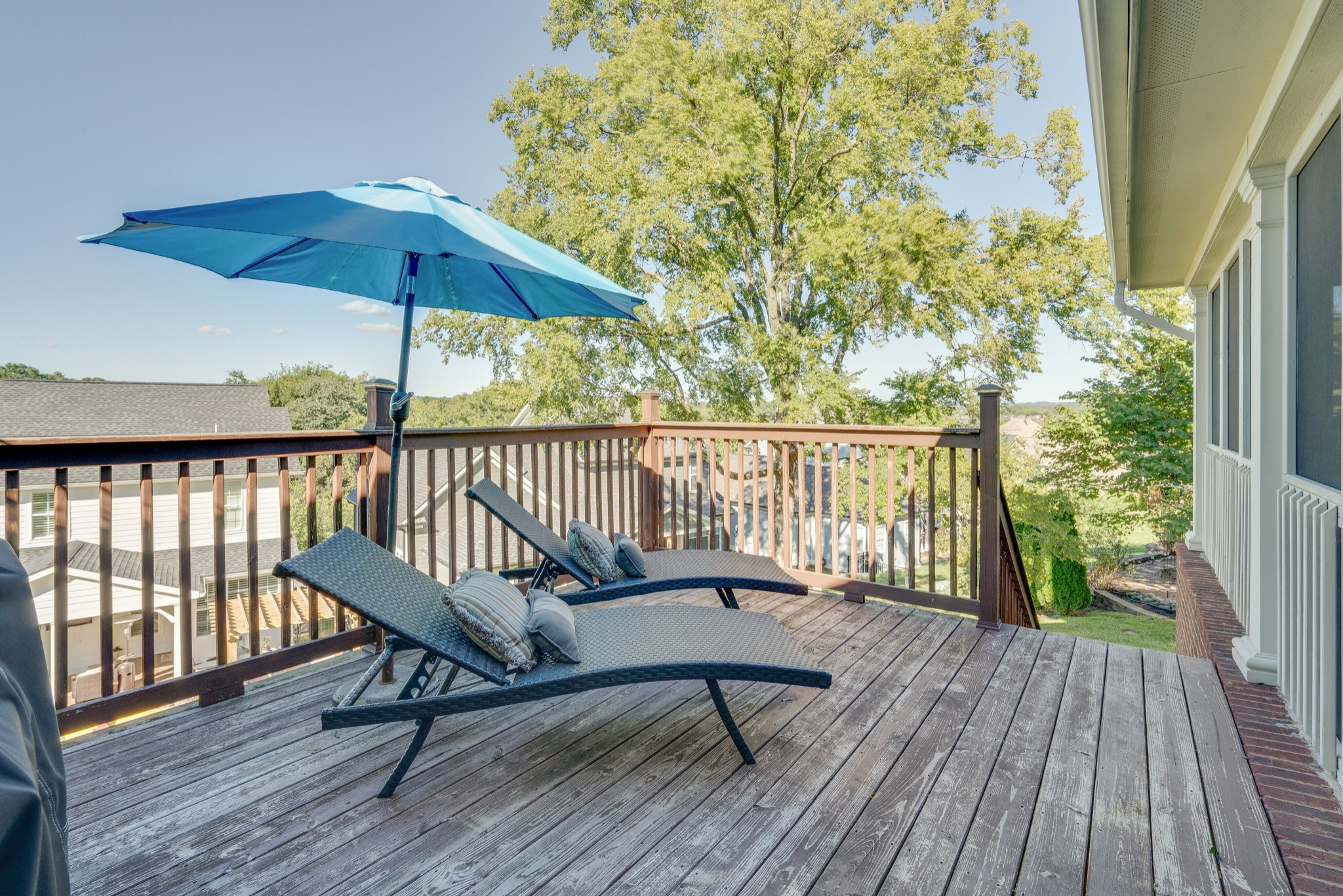 149 Keller Trail Franklin, TN 37064 - Photo 41 of 42 a view of a chairs on wooden deck