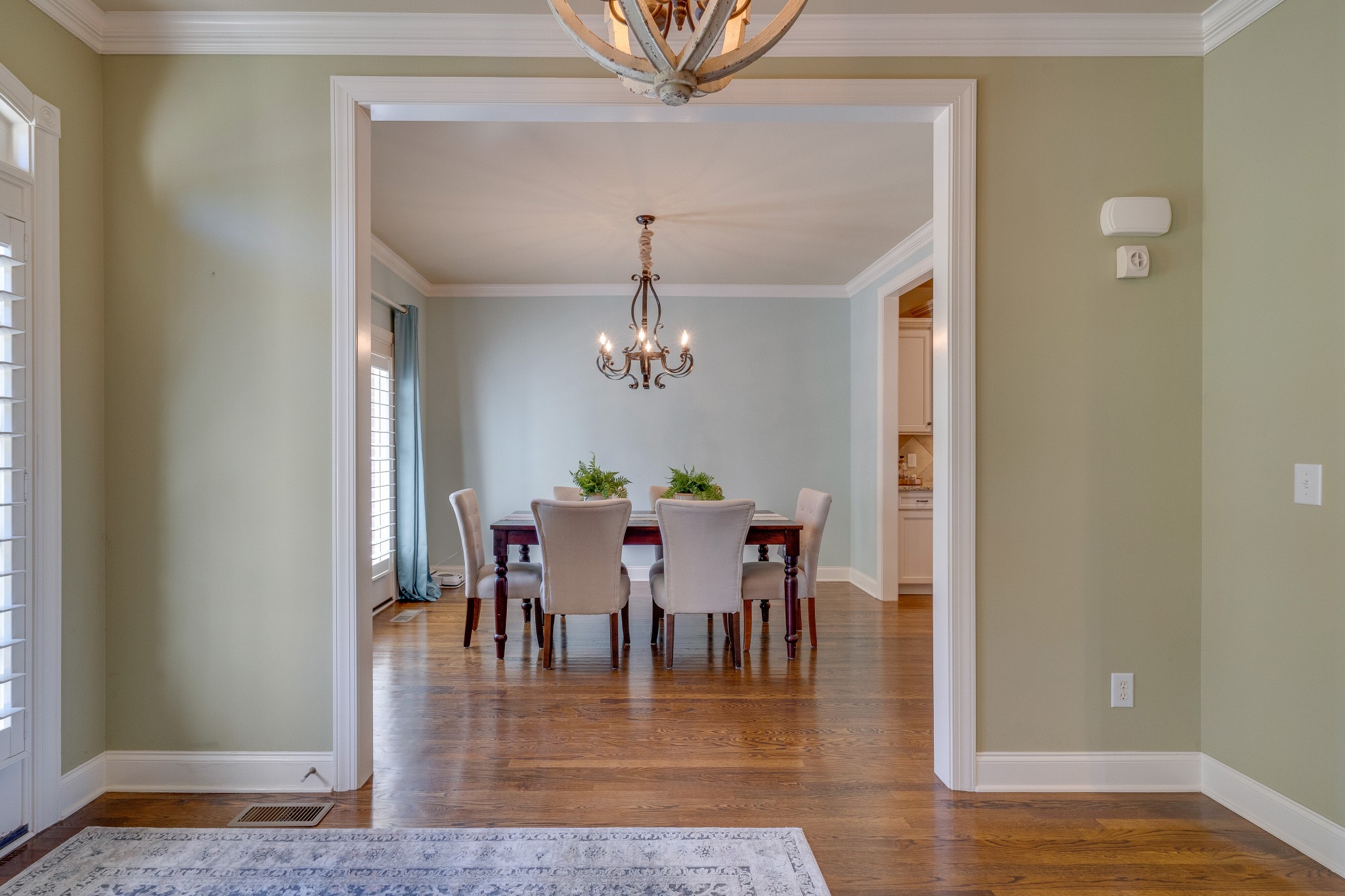 149 Keller Trail Franklin, TN 37064 - Photo 6 of 42 a view of a dining room with furniture window and wooden floor