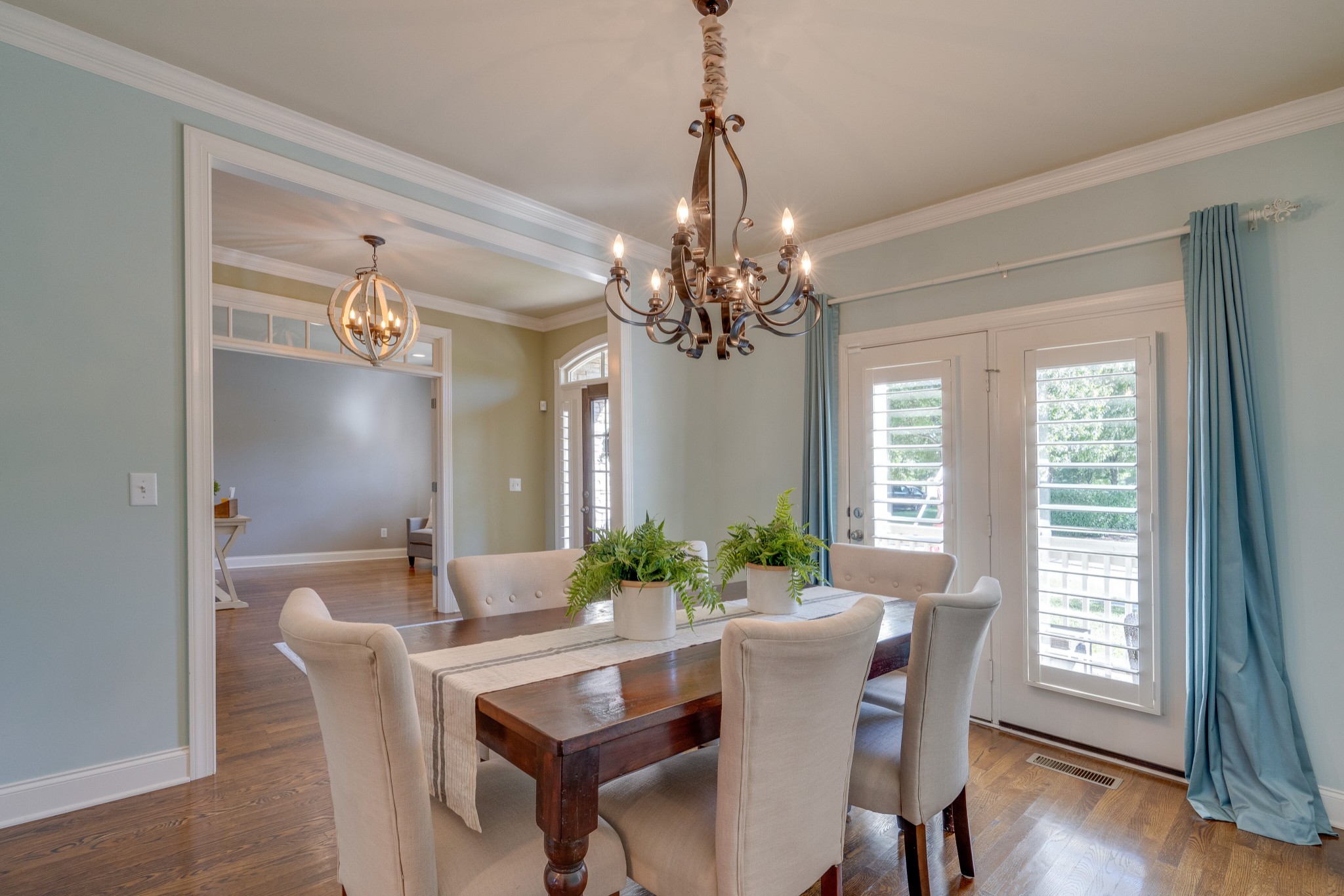 149 Keller Trail Franklin, TN 37064 - Photo 8 of 42 a view of a dining room with furniture window and wooden floor