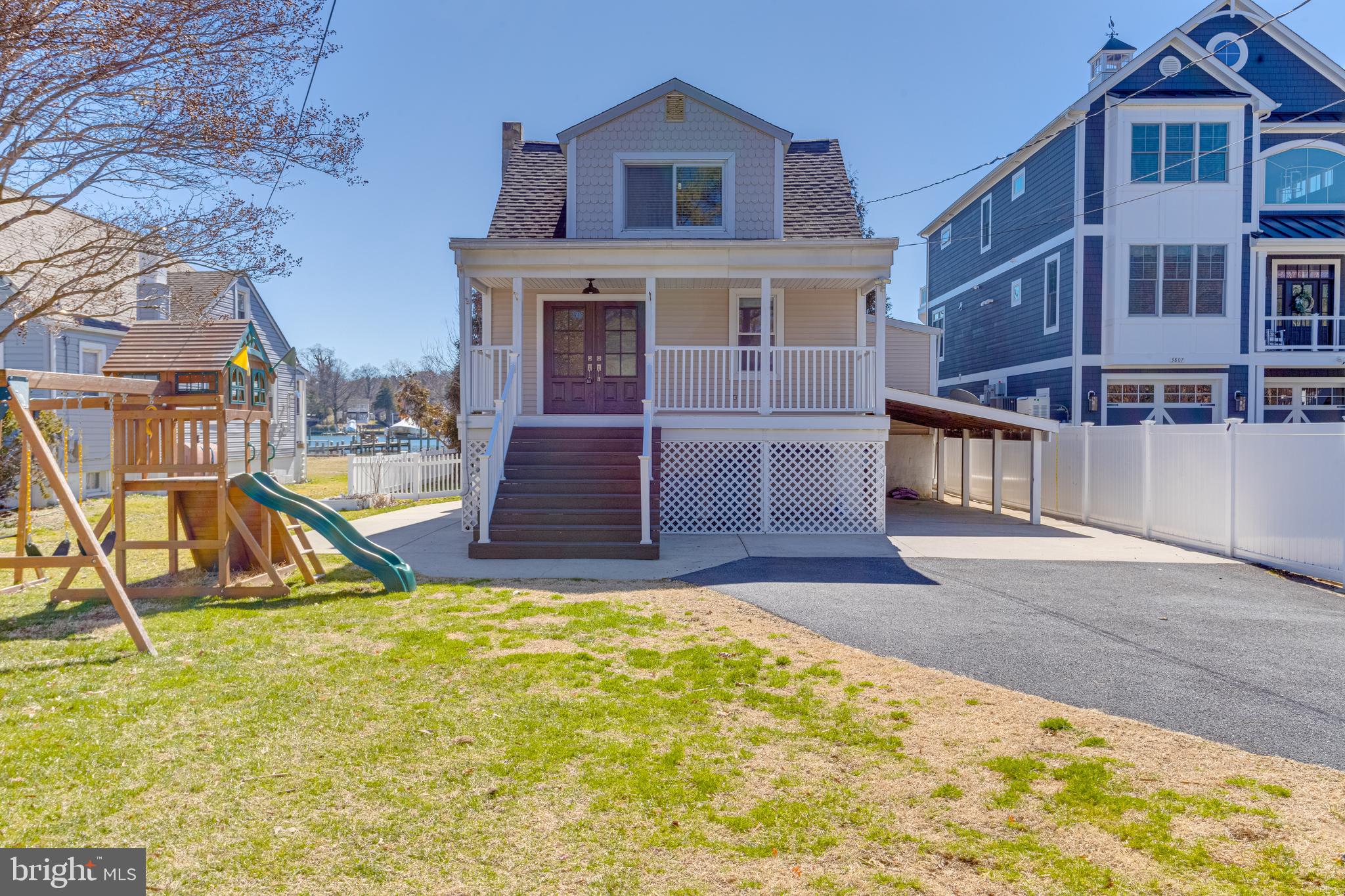 3809 Clarks Point Road Middle River, MD 21220 - Photo 2 of 49 a view of a house with swimming pool