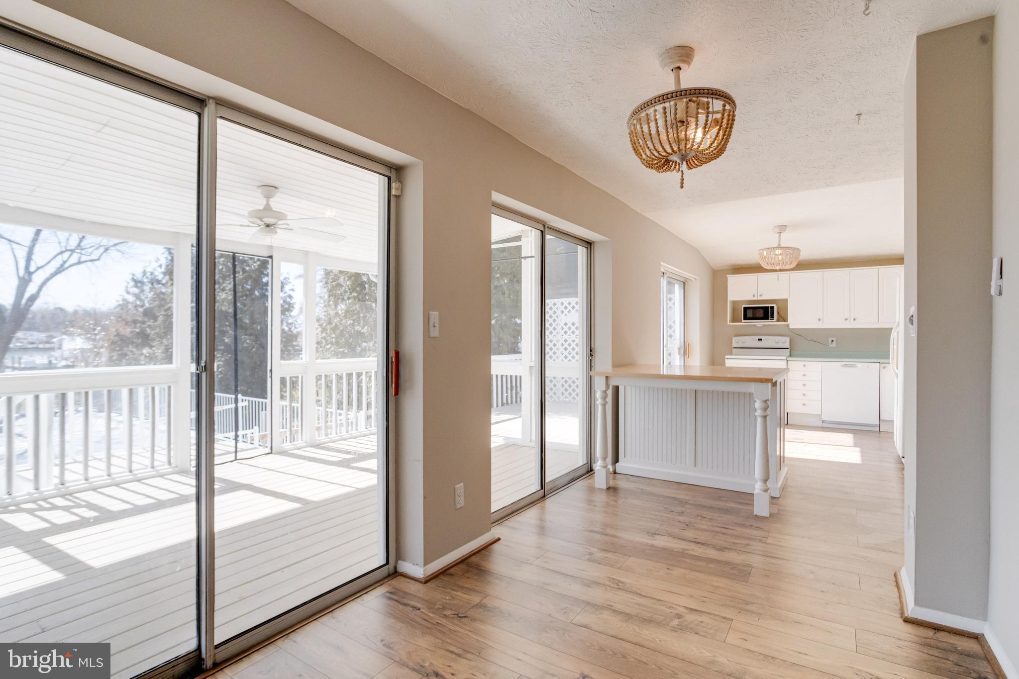 3809 Clarks Point Road Middle River, MD 21220 - Photo 23 of 49 a view of a kitchen with microwave and refrigerator