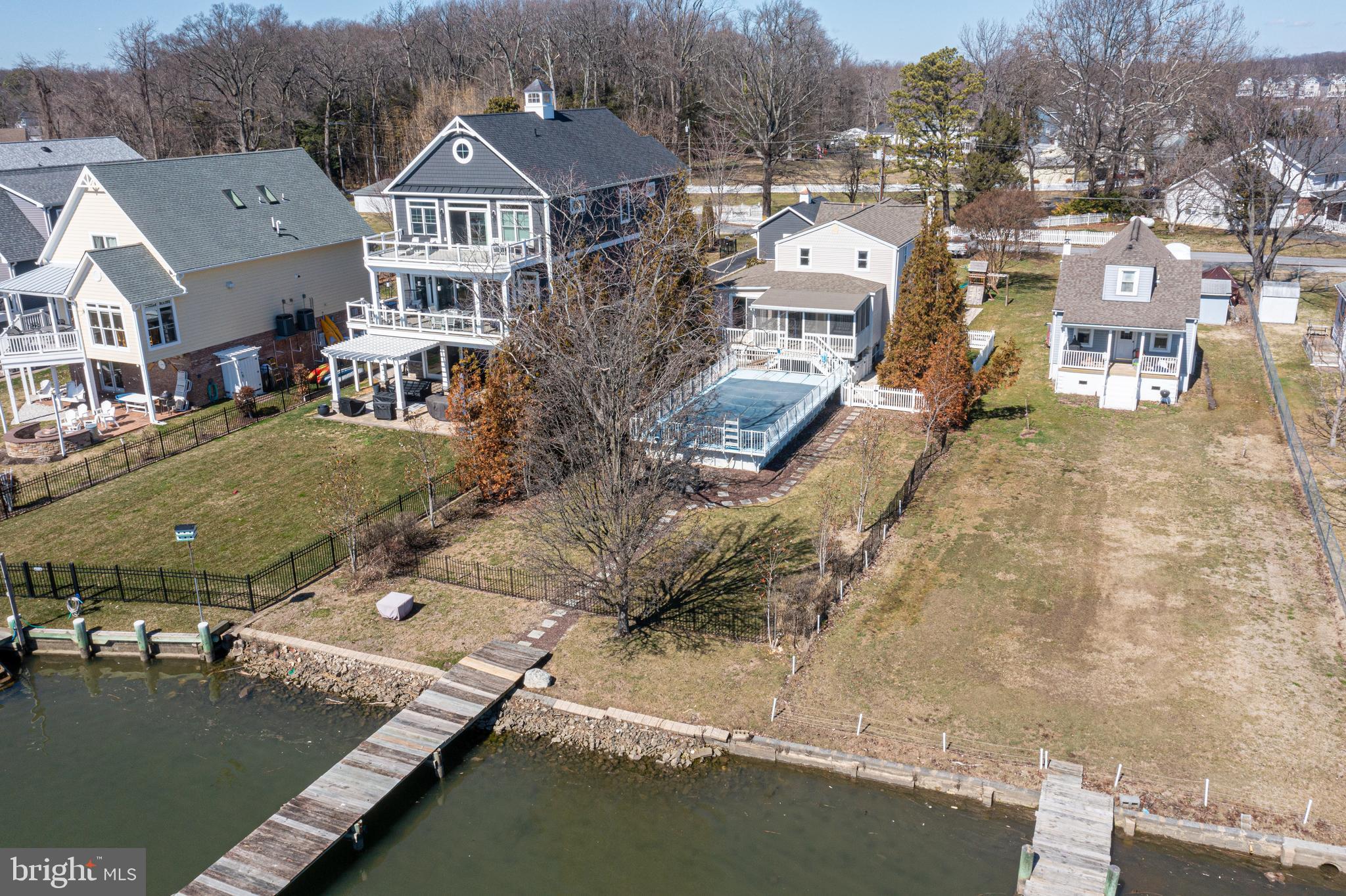 3809 Clarks Point Road Middle River, MD 21220 - Photo 34 of 49 a view of a town with big houses