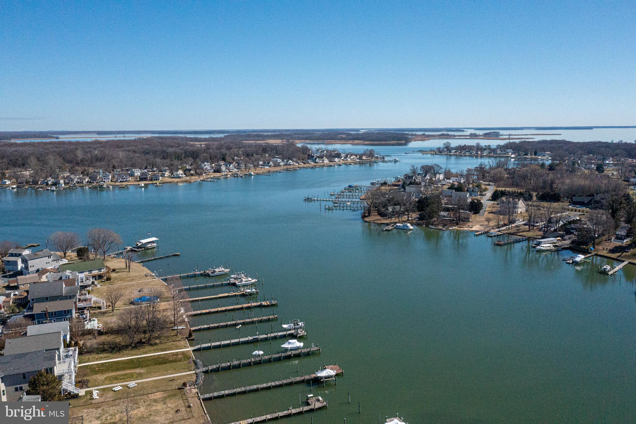 3809 Clarks Point Road Middle River, MD 21220 - Photo 45 of 49 an aerial view of a ocean view