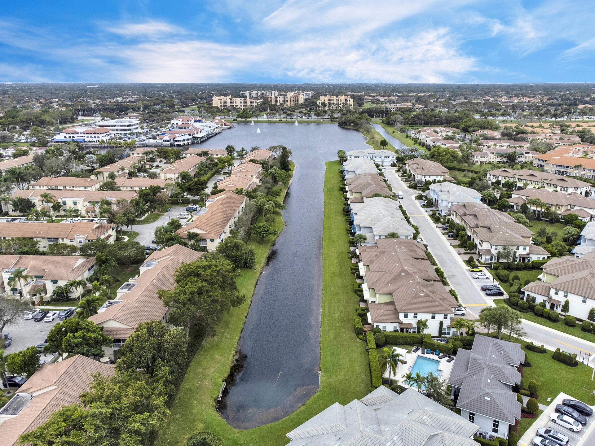 6640 Quiet Wave Trail, Unit 67 Boca Raton, FL 33433 - Photo 30 of 35 an aerial view of a city