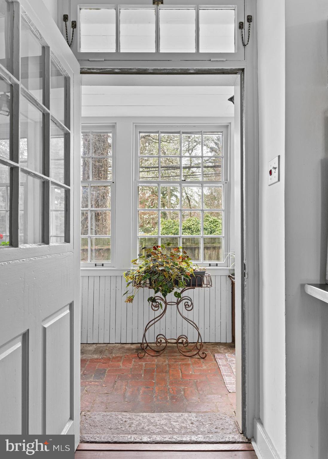 1 East Brookhaven Road Wallingford, PA 19086 - Photo 17 of 57 a view of a entryway of the house