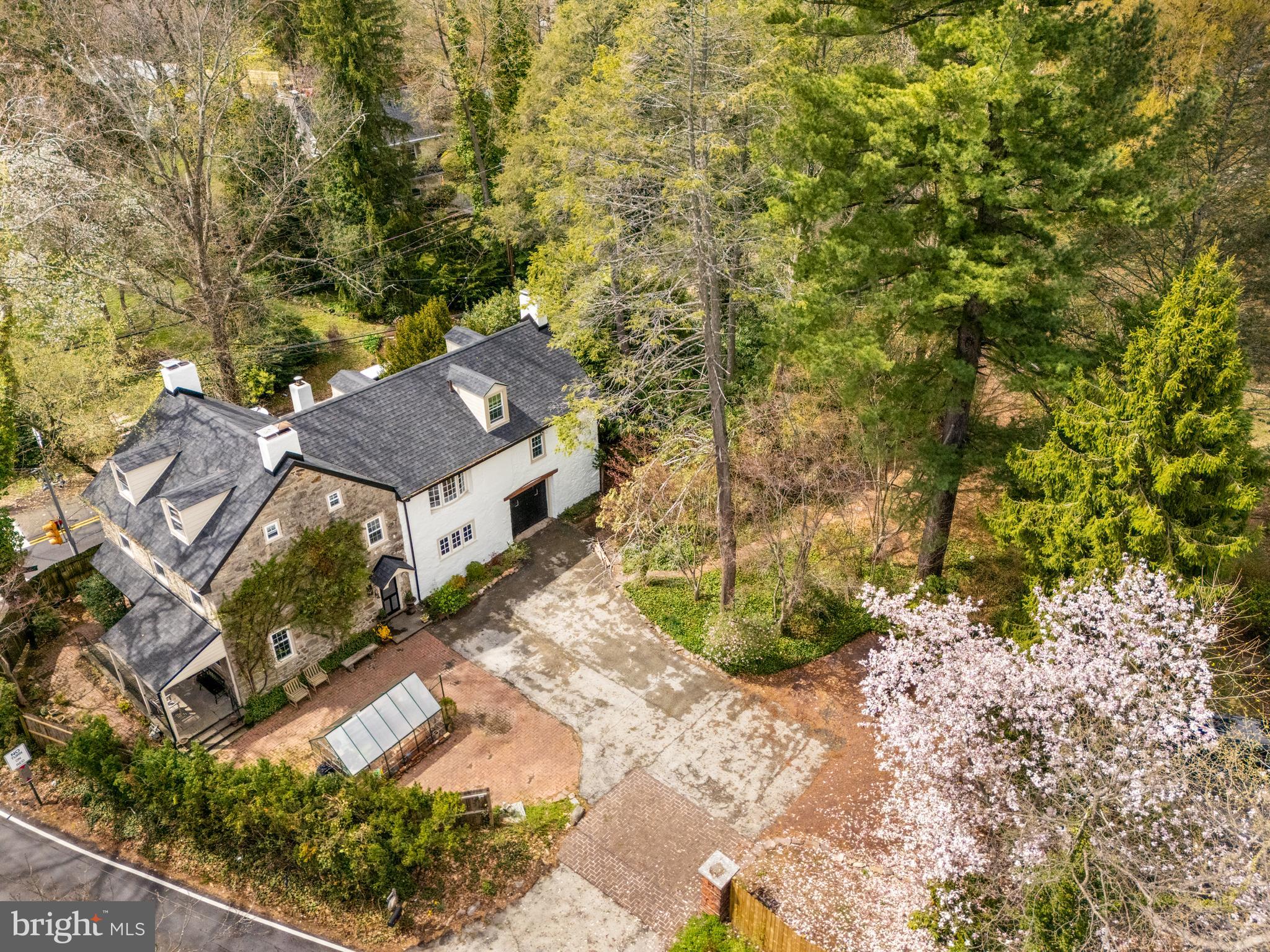 1 East Brookhaven Road Wallingford, PA 19086 - Photo 2 of 57 a view of a house with a yard