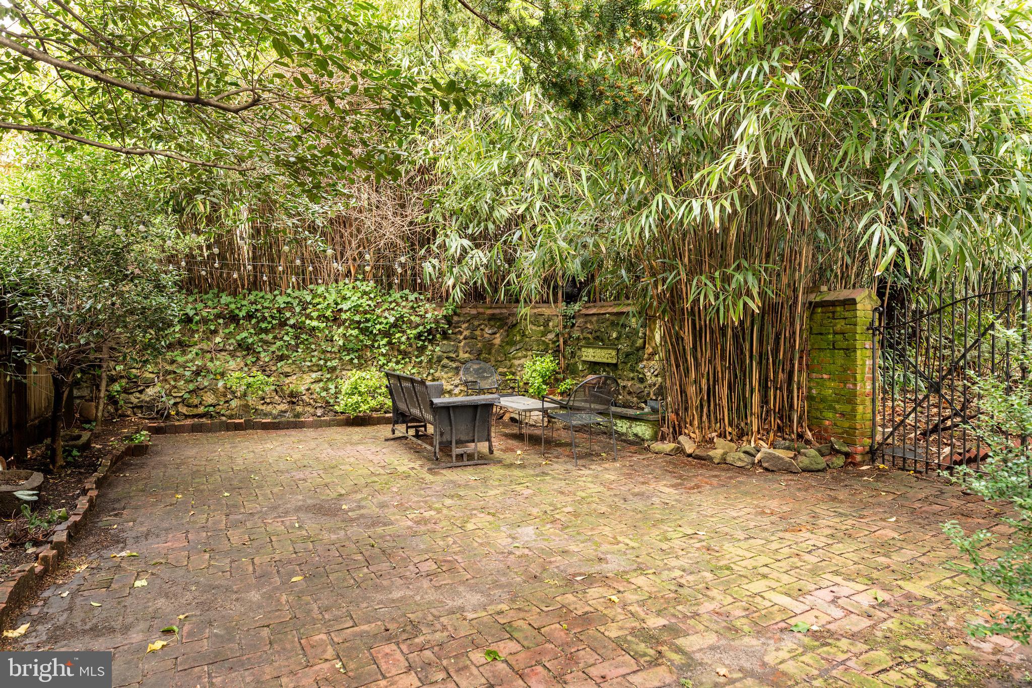 1 East Brookhaven Road Wallingford, PA 19086 - Photo 45 of 57 a view of a bench with wooden fence