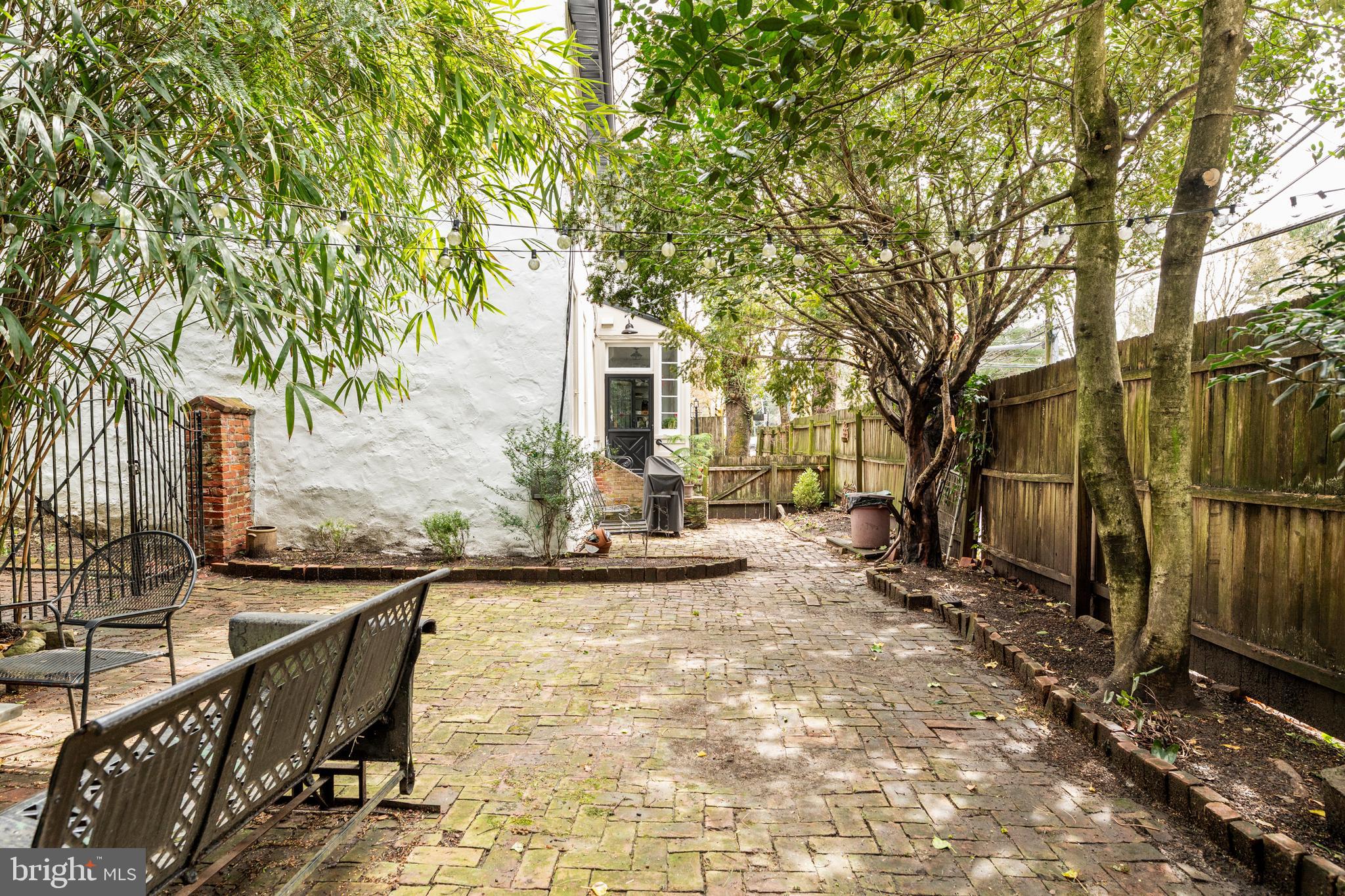 1 East Brookhaven Road Wallingford, PA 19086 - Photo 47 of 57 a view of a house with backyard and sitting area