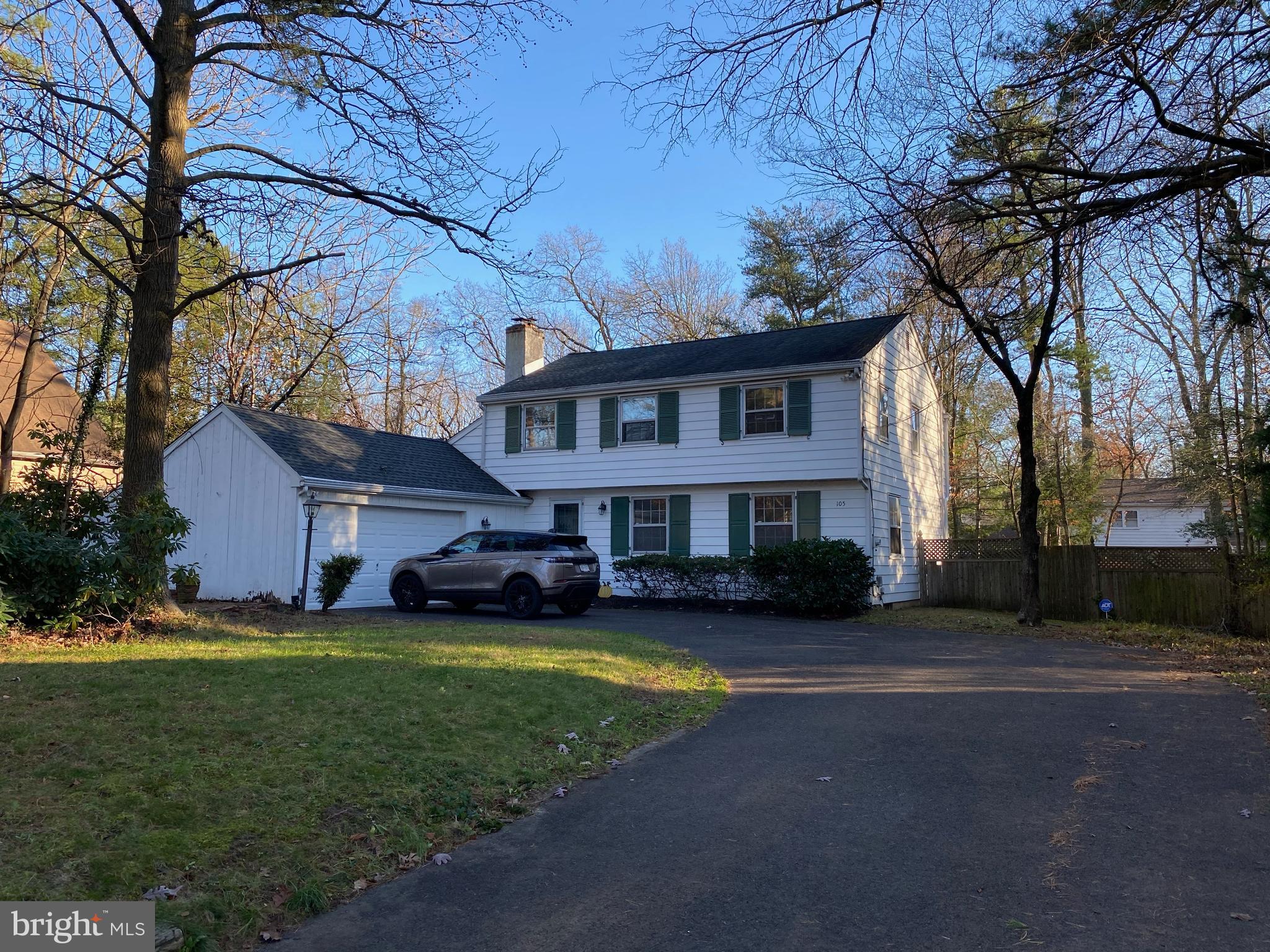 105 West Riding Road Cherry Hill, NJ 08003 - Photo 1 of 44 Beautiful driveway leading to this great house