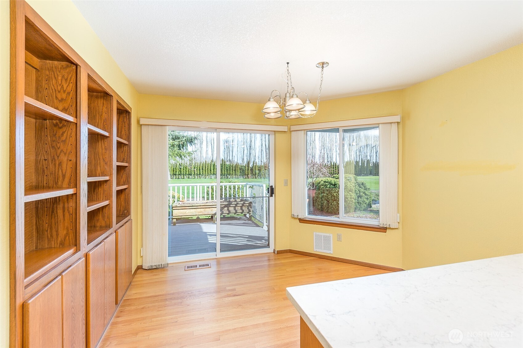 170 Hurricane Ridge Drive Sequim, WA 98382 - Photo 21 of 39 a view of an empty room with a window