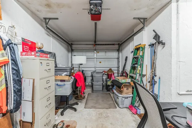 a view of storage and utility room