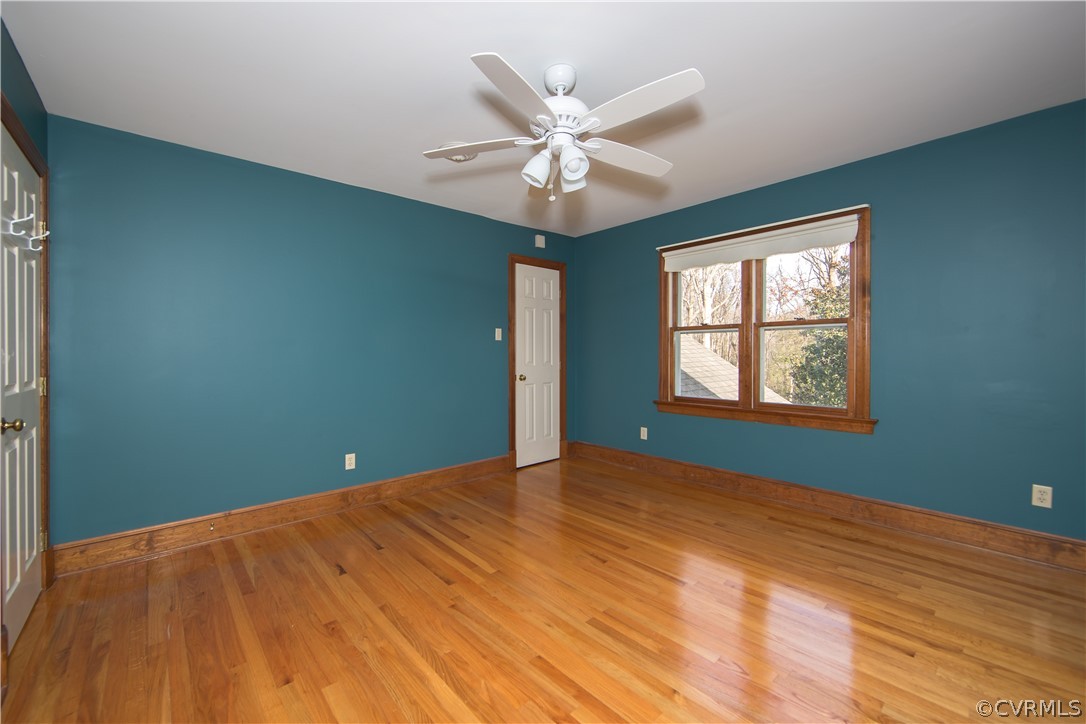 12905 Rivers Bend Road Chester, VA 23836 - Photo 21 of 27 The fourth bedroom offers wood floors and a ceilin