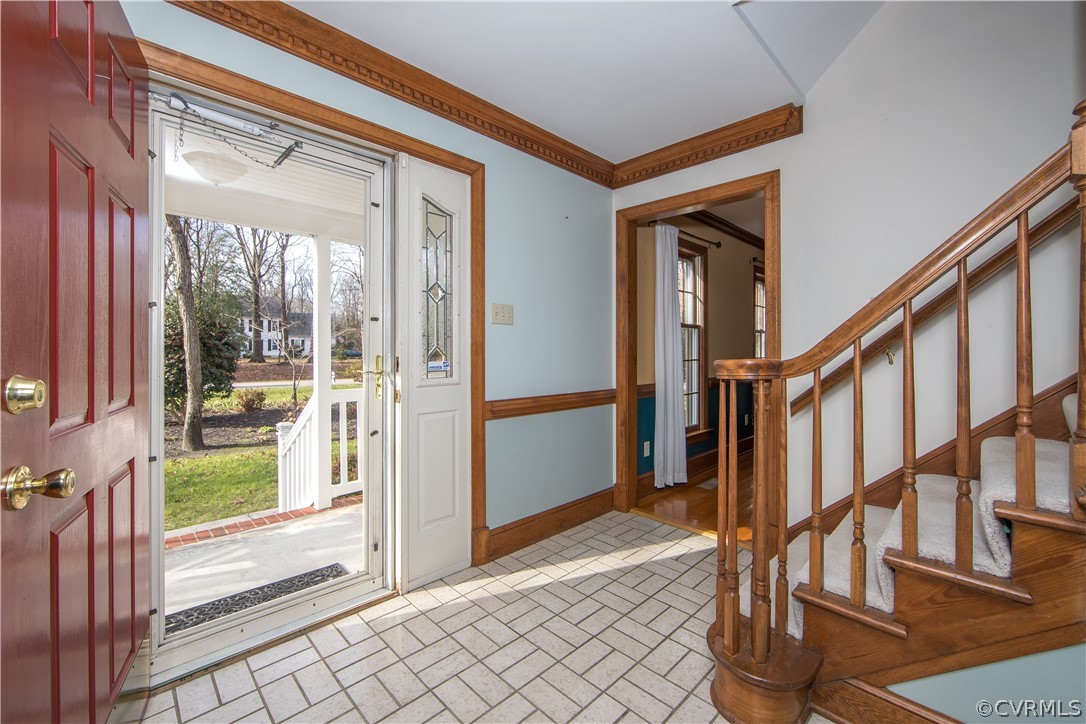 12905 Rivers Bend Road Chester, VA 23836 - Photo 7 of 27 Enter the home and notice the classic details, inc