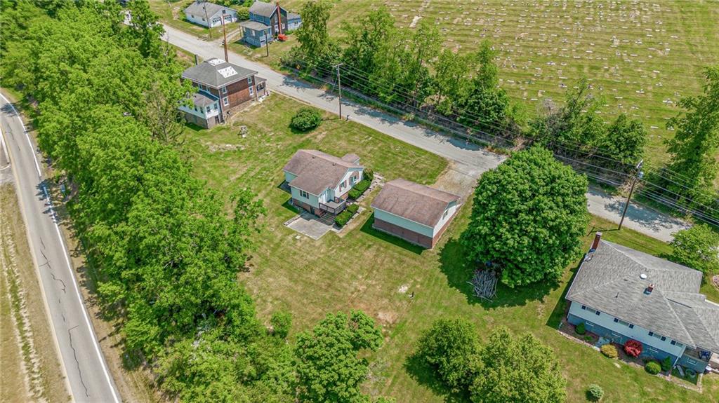 3018 Richey Road Connellsville, PA 15425 - Photo 26 of 27 an aerial view of house with yard