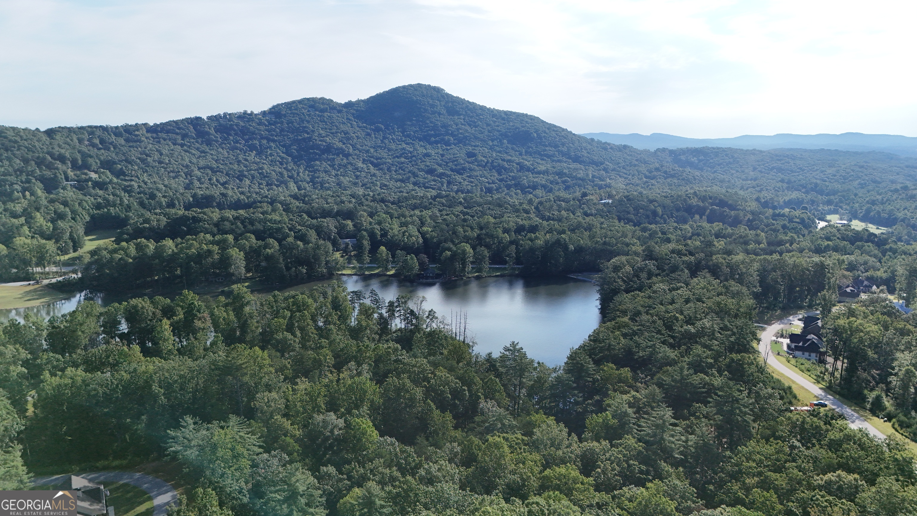 0 Waterfall Lane Sautee Nacoochee, GA 30571 - Photo 4 of 12 a view of a house with a lake view