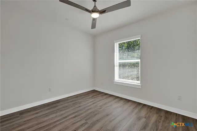 wooden floor in an empty room