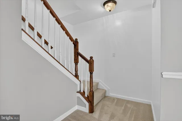 a close view of a kitchen with washer and dryer