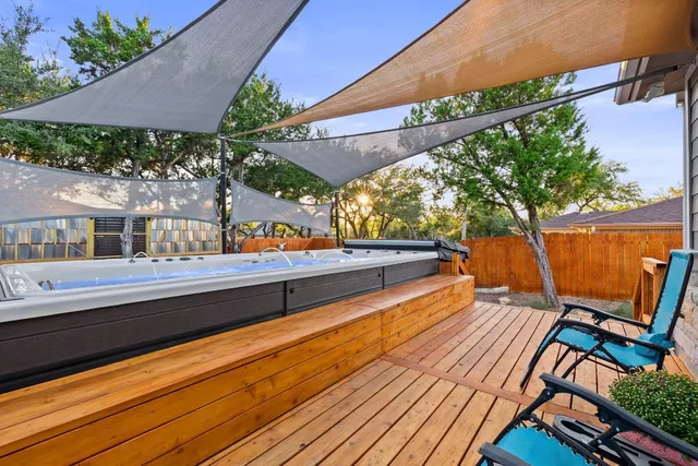 a view of a house with a swimming pool