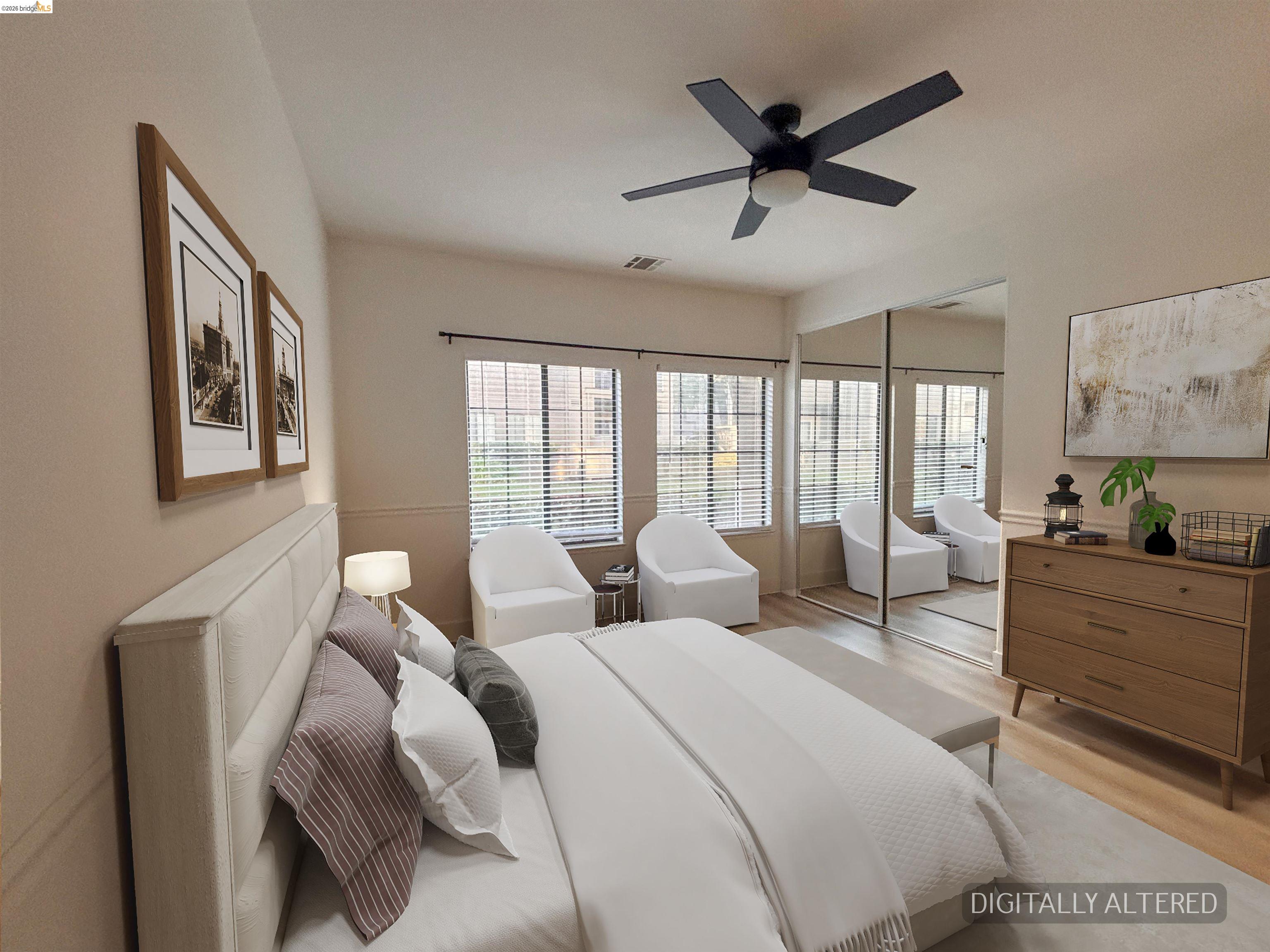 450 Pine Ridge Drive San Ramon, CA 94582 - Photo 11 of 18 a bedroom with two beds and a large window