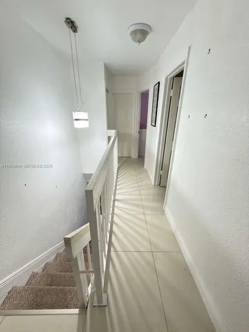 a view of entryway and hall