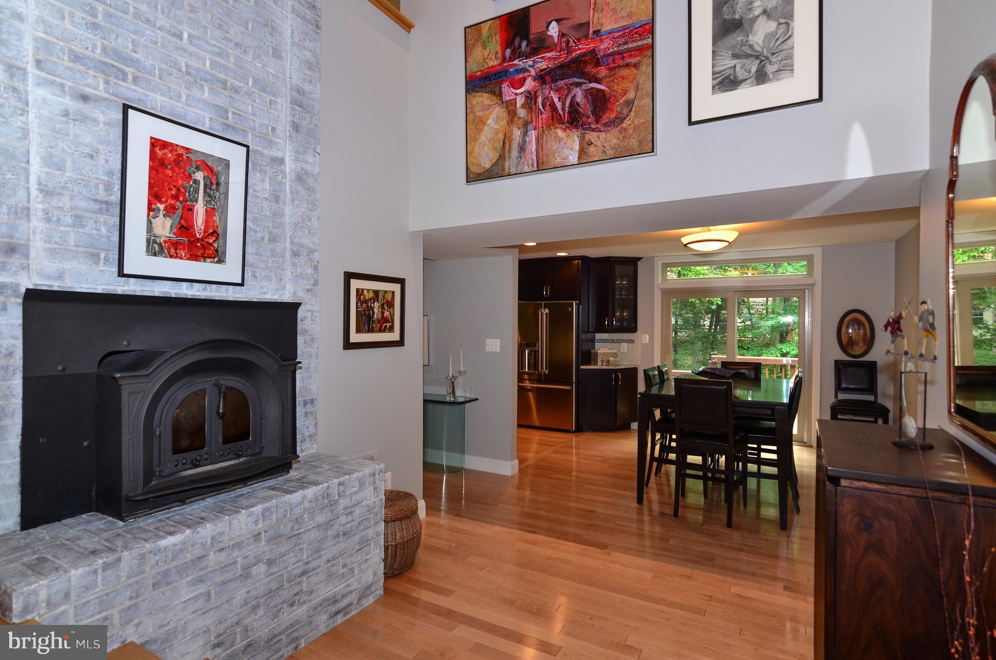 10920 Thanlet Lane Reston, VA 20190 - Photo 6 of 30 Wood Burning Stove.