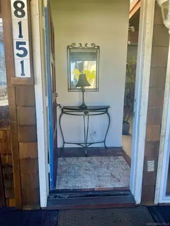 a view of entryway