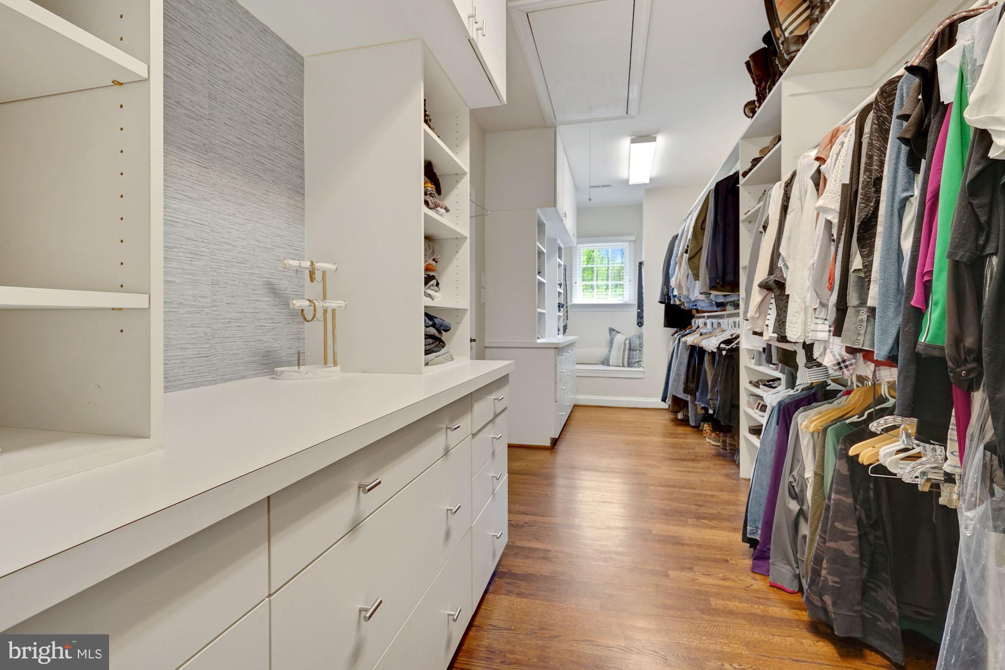 100 Chimney Ridge Place Sterling, VA 20165 - Photo 38 of 69 Spacious walk-in closet w/custom built-ins