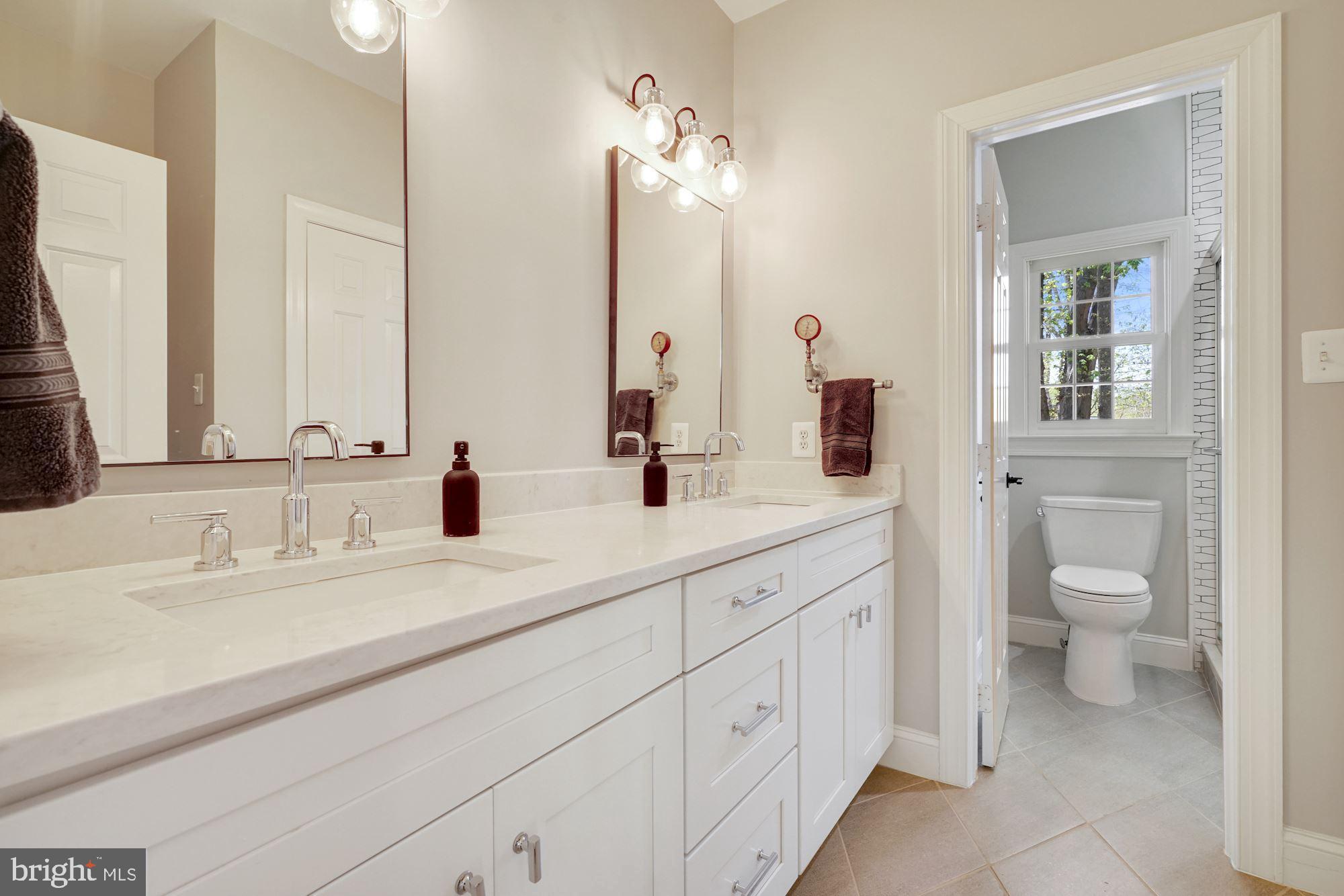 100 Chimney Ridge Place Sterling, VA 20165 - Photo 44 of 69 Dual entry Bath w/ dual vanities & linen closet
