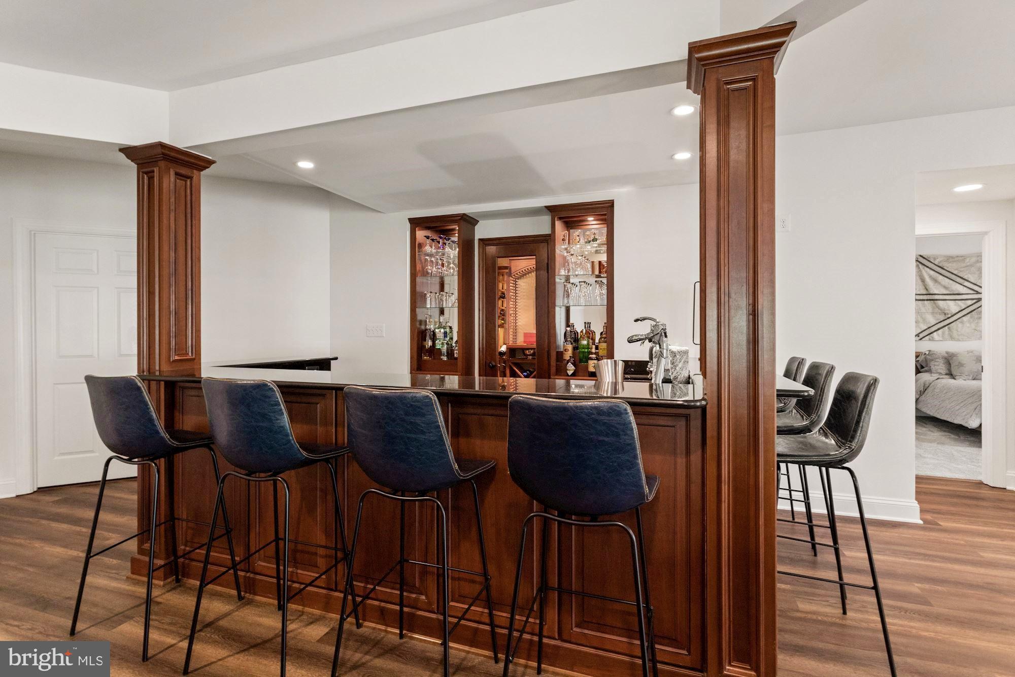 100 Chimney Ridge Place Sterling, VA 20165 - Photo 49 of 69 Custom Wet Bar w/custom Wine Closet