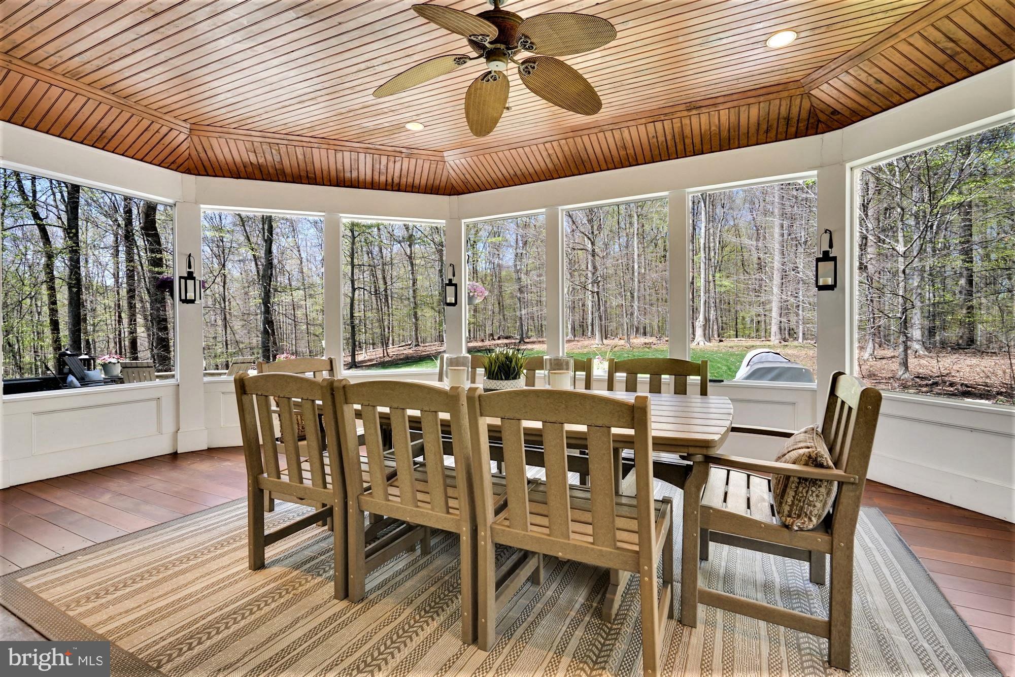 100 Chimney Ridge Place Sterling, VA 20165 - Photo 64 of 69 Beautiful ipe flooring and handsome wood ceiling
