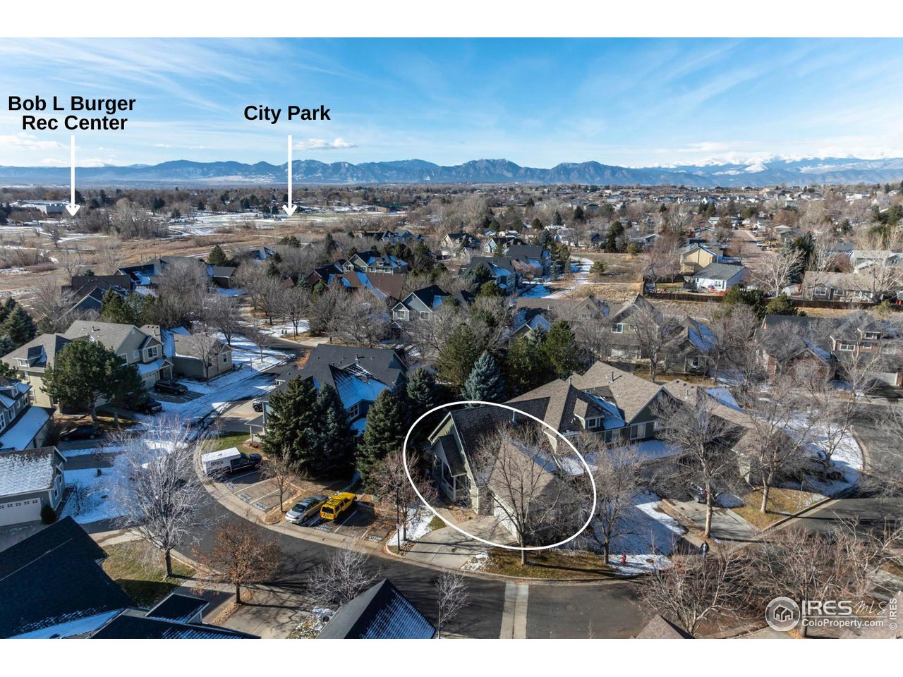 650 Wild Ridge Circle Lafayette, CO 80026 - Photo 33 of 38 Aerial