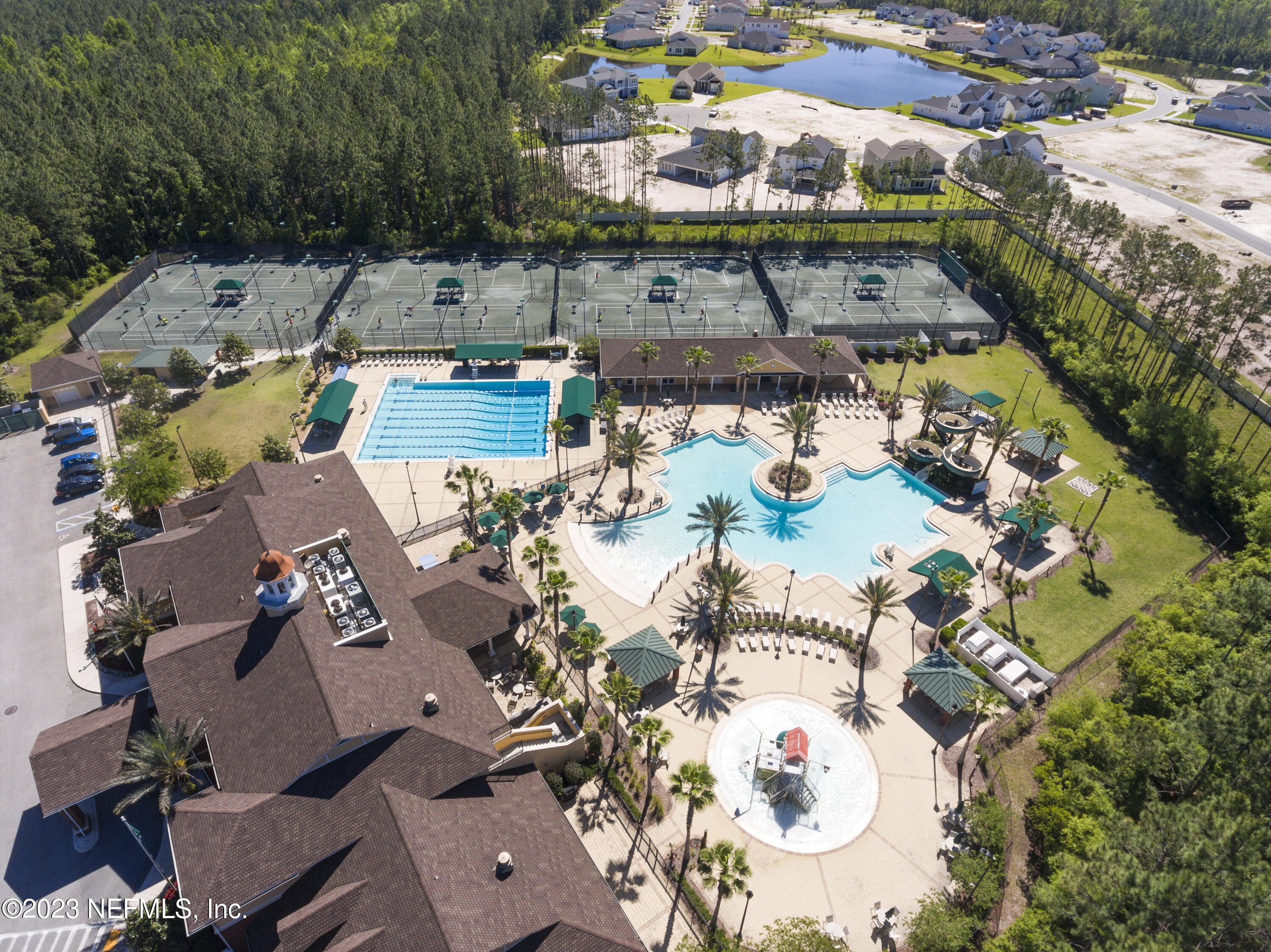 312 West Tropical Trace St. Johns, FL 32259 - Photo 49 of 57 an aerial view of residential houses with outdoor space