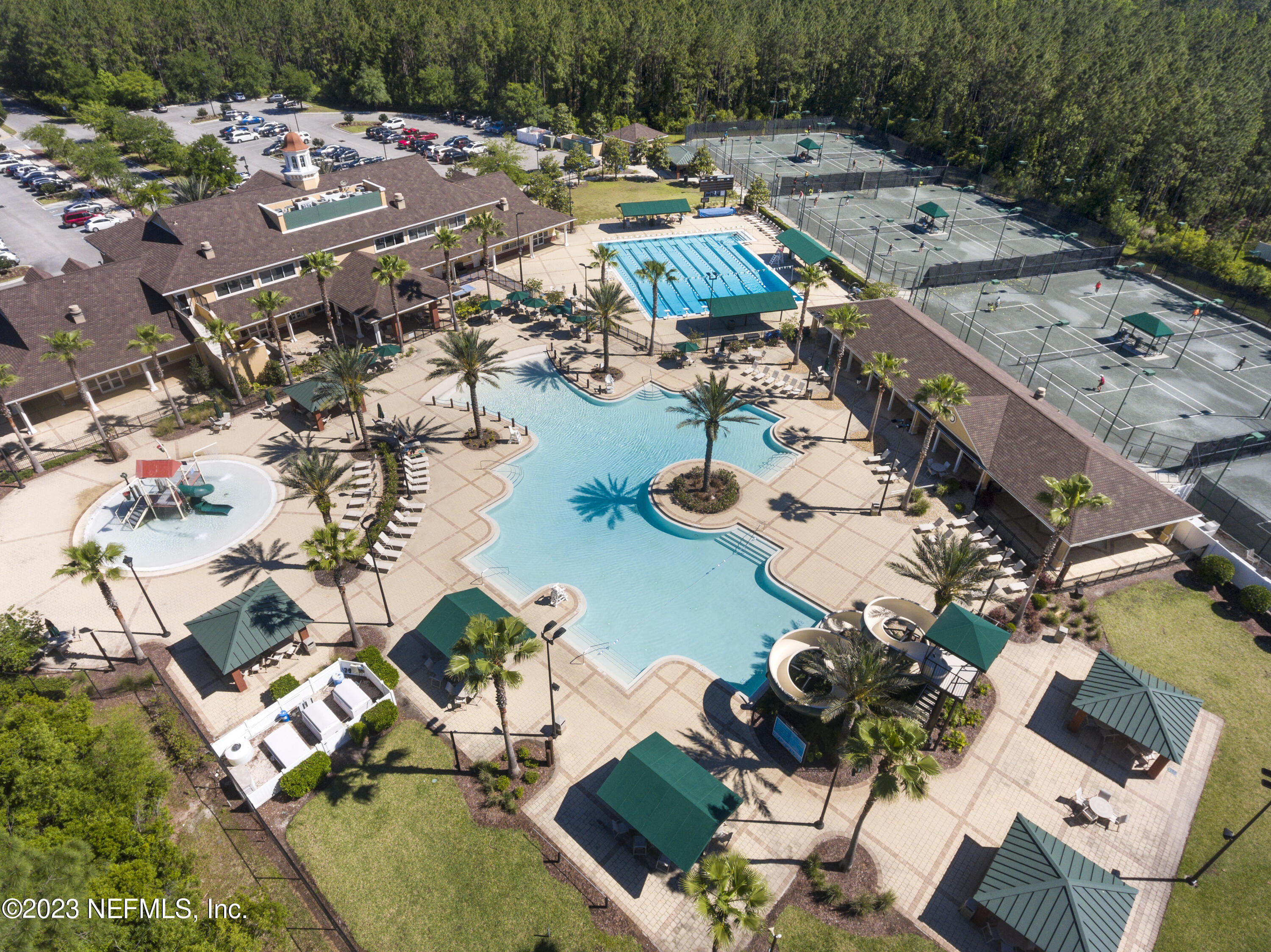 312 West Tropical Trace St. Johns, FL 32259 - Photo 50 of 57 an aerial view of multiple houses with yard