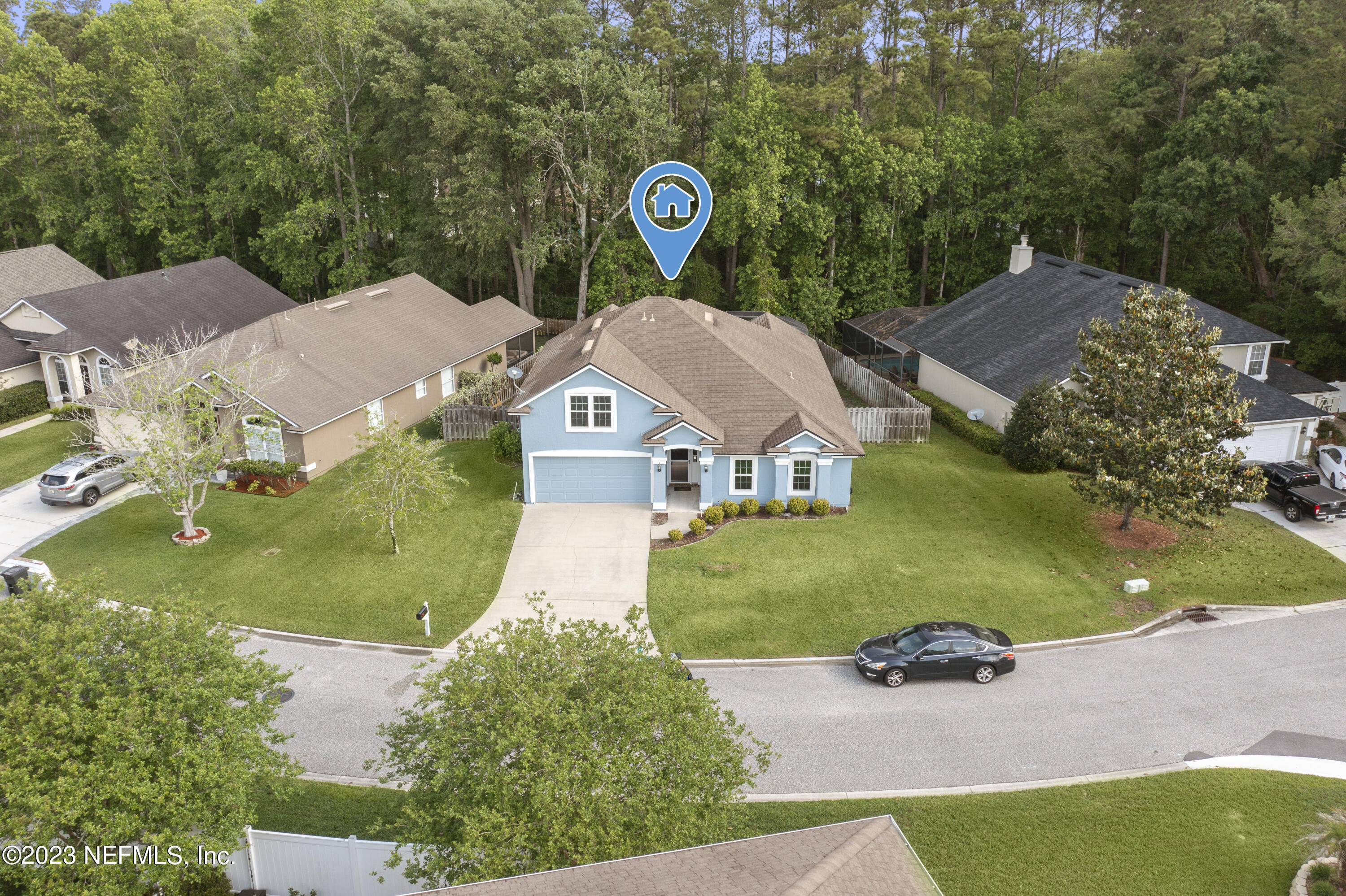 312 West Tropical Trace St. Johns, FL 32259 - Photo 7 of 57 an aerial view of a house