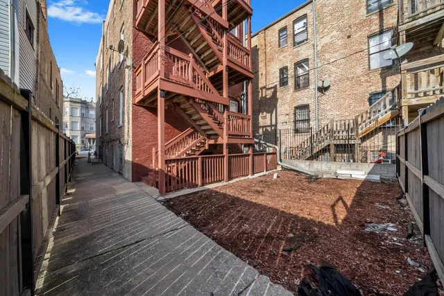 a view of a house with wooden floor