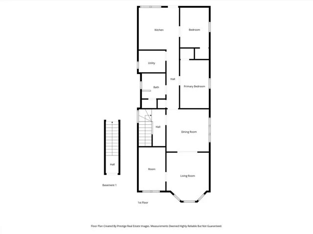 a picture of a person on a wall