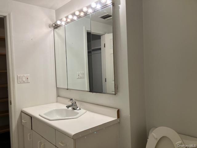 170 Schofield Street, Unit 2I Bronx, NY 10464 - Photo 6 of 17 a bathroom with a sink and a mirror