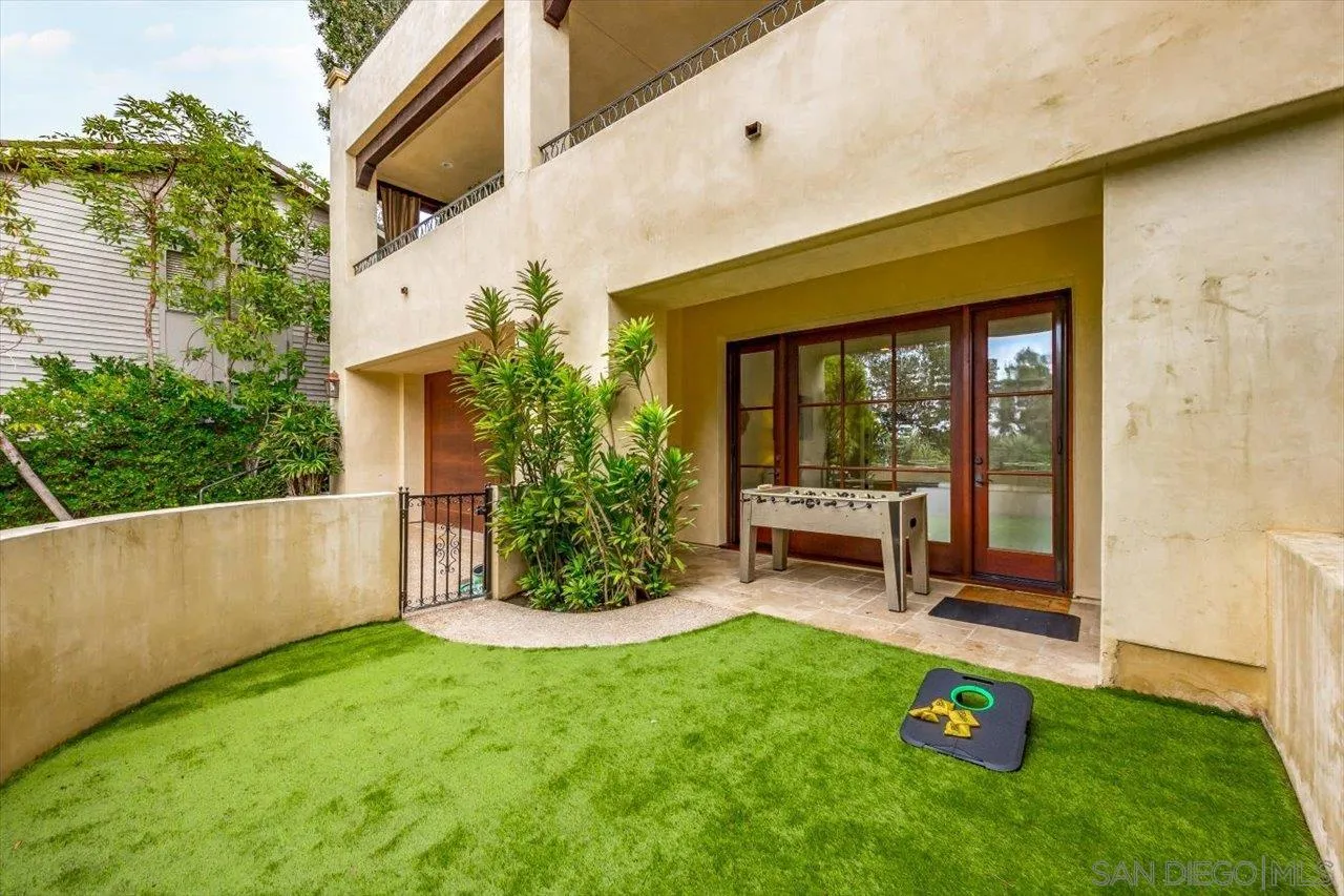 1646 Kearsarge Road La Jolla, CA 92037 - Photo 34 of 35 a view of an house with backyard porch and garden