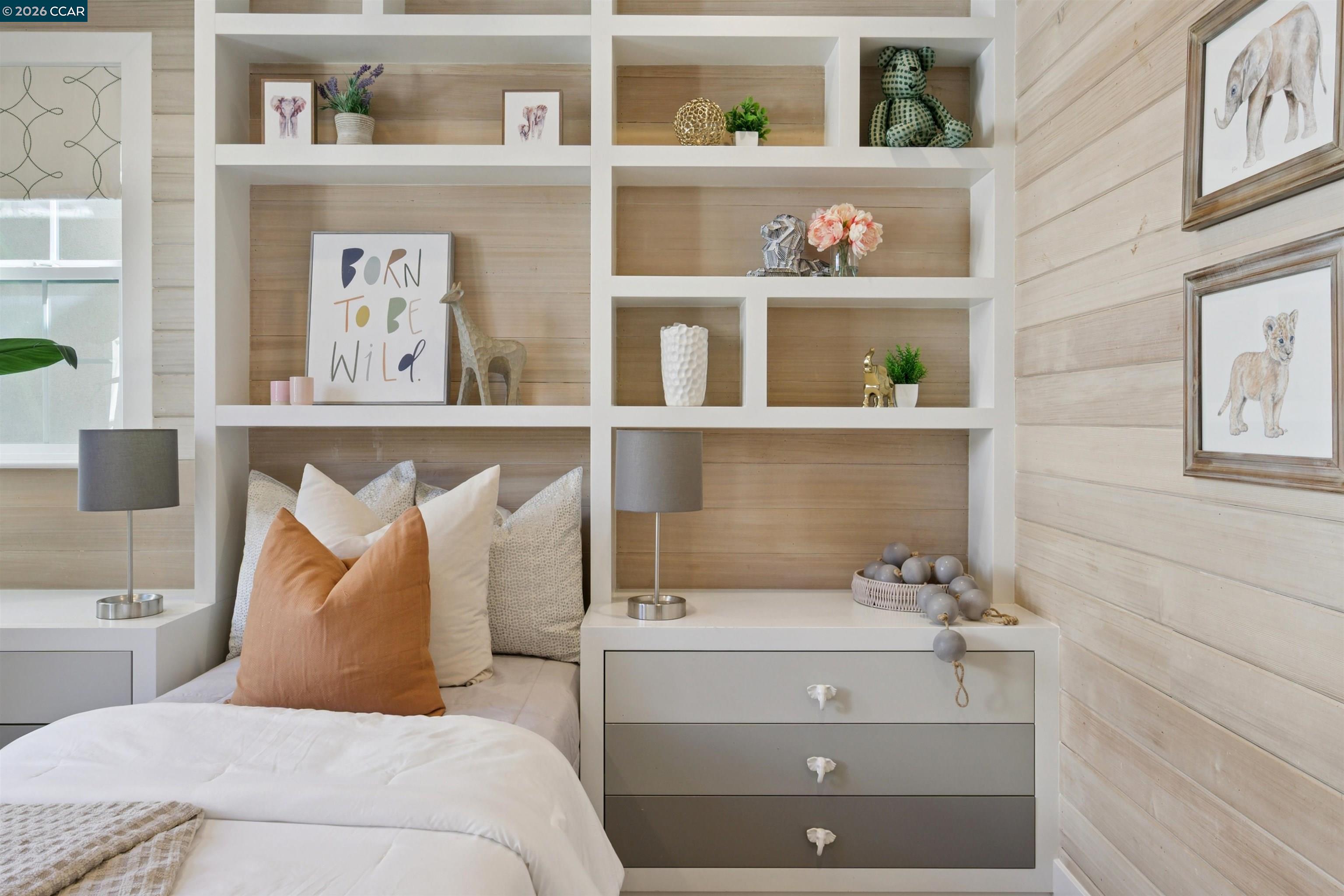 5162 Rowan Drive San Ramon, CA 94582 - Photo 35 of 57 a bedroom with a bed and lamp