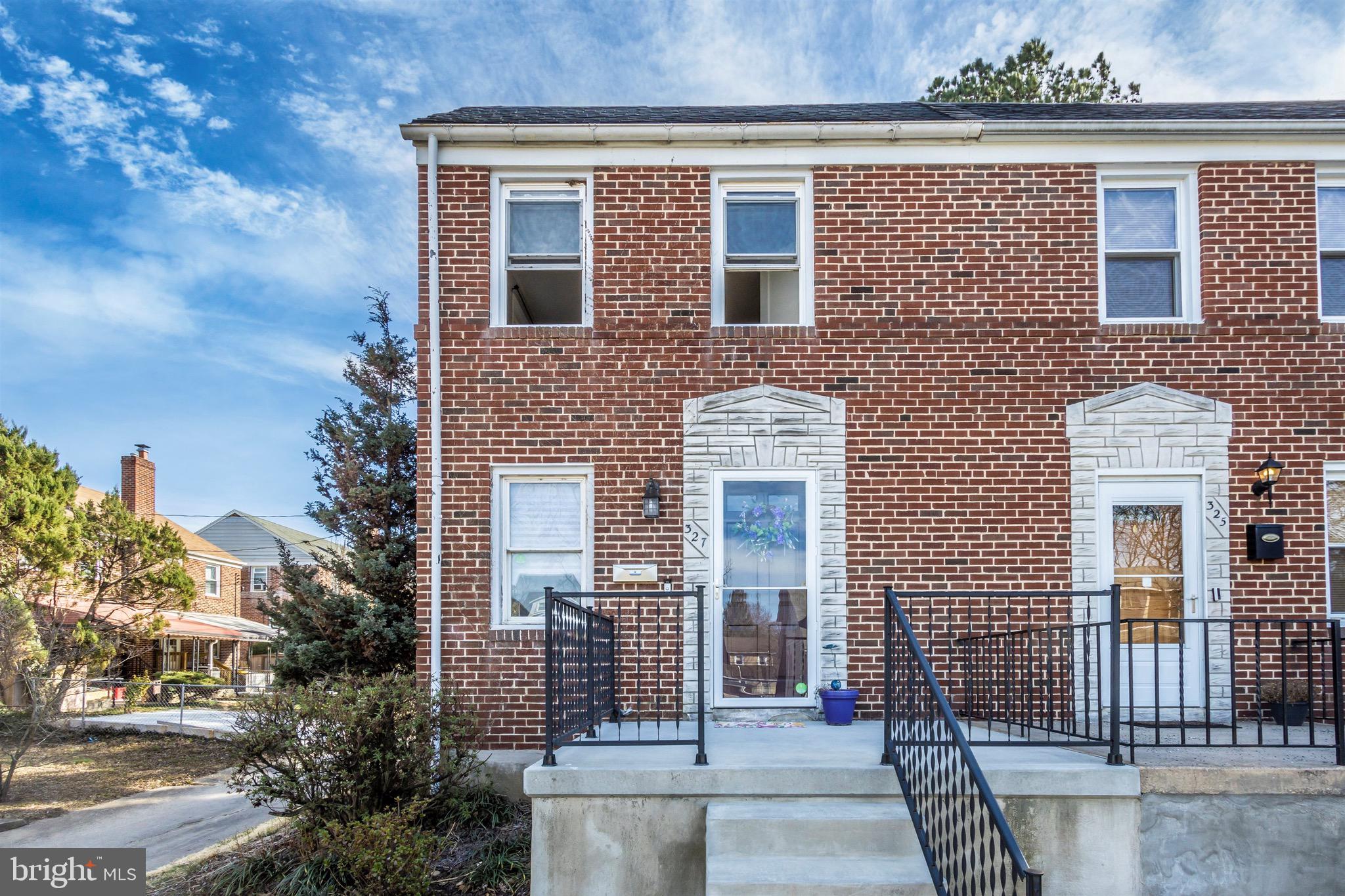 Beautiful all brick with only one direct neighbor