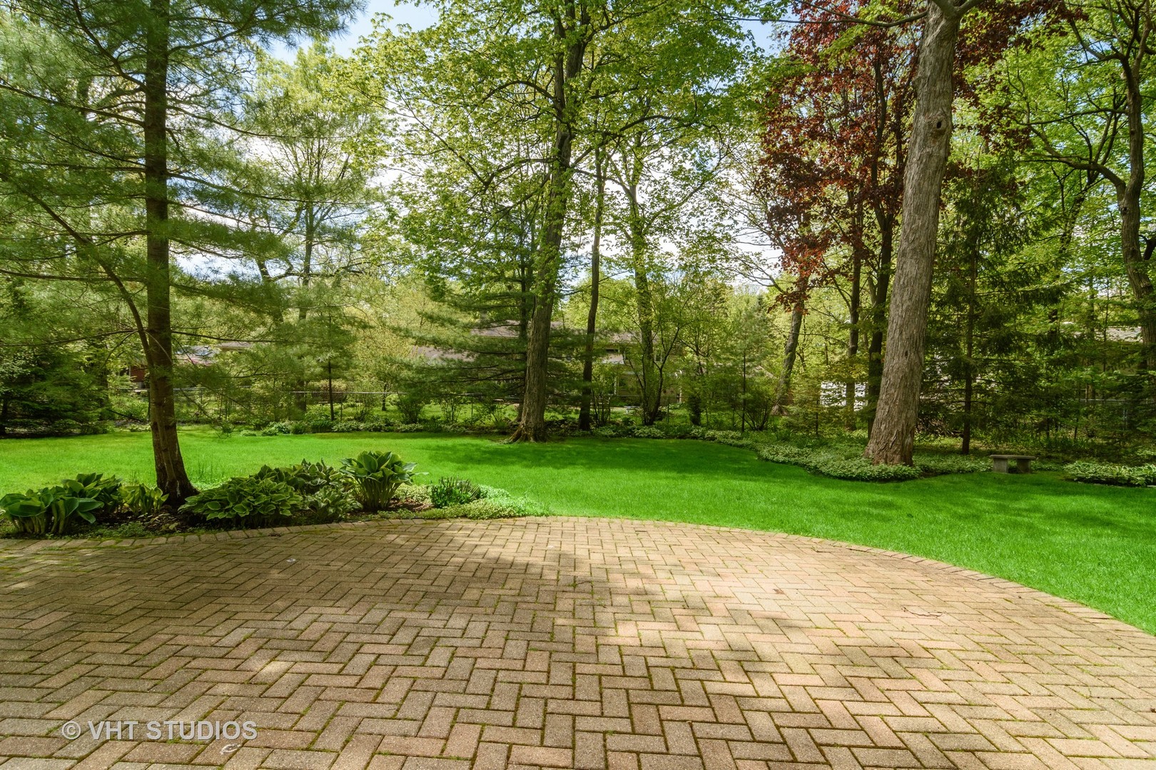 227 Tall Trees Lane Rolling Meadows, IL 60008 - Photo 14 of 15 a view of a park with large trees