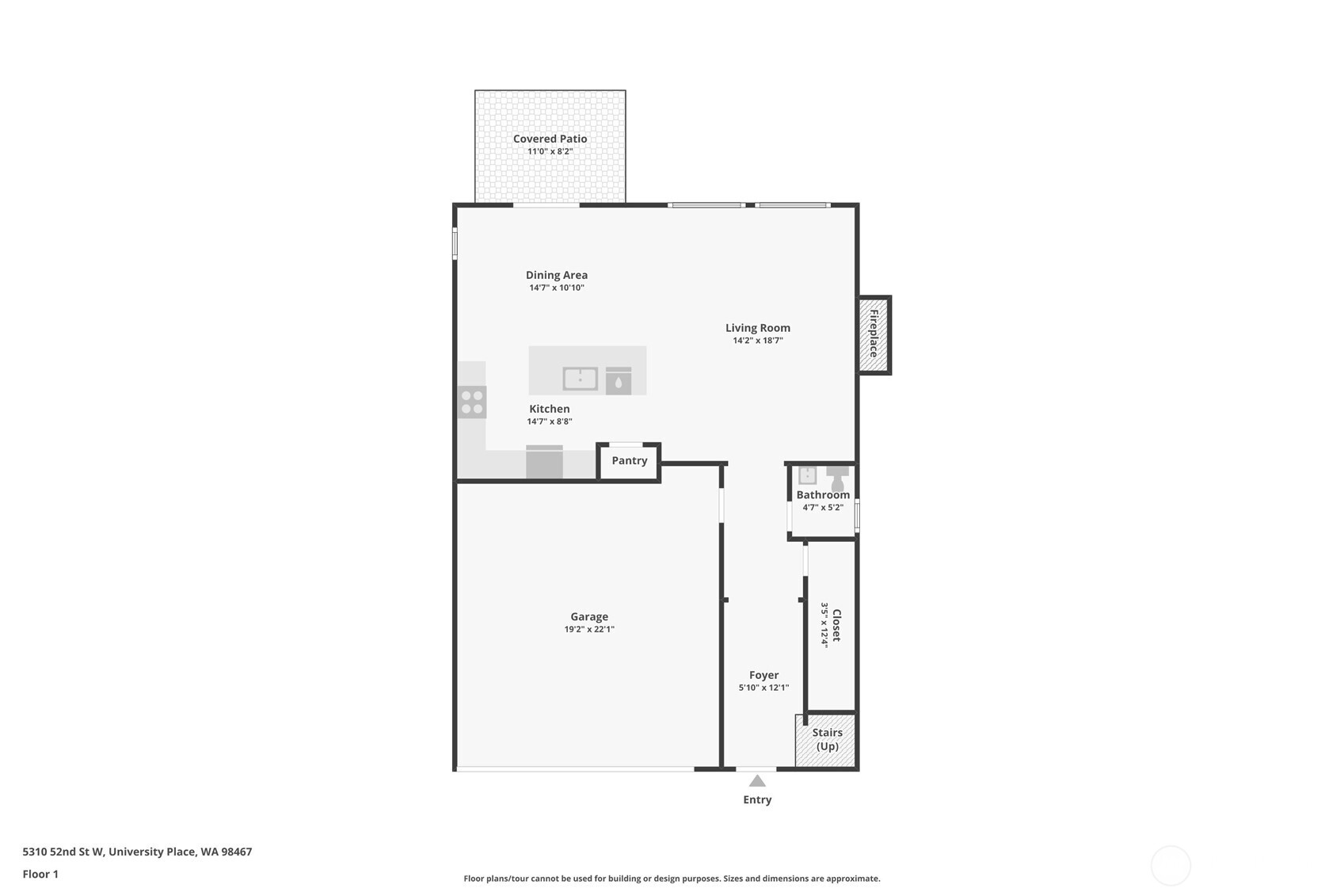 5310 52nd Street West University Place, WA 98467 - Photo 31 of 33 a picture of door with an outdoor