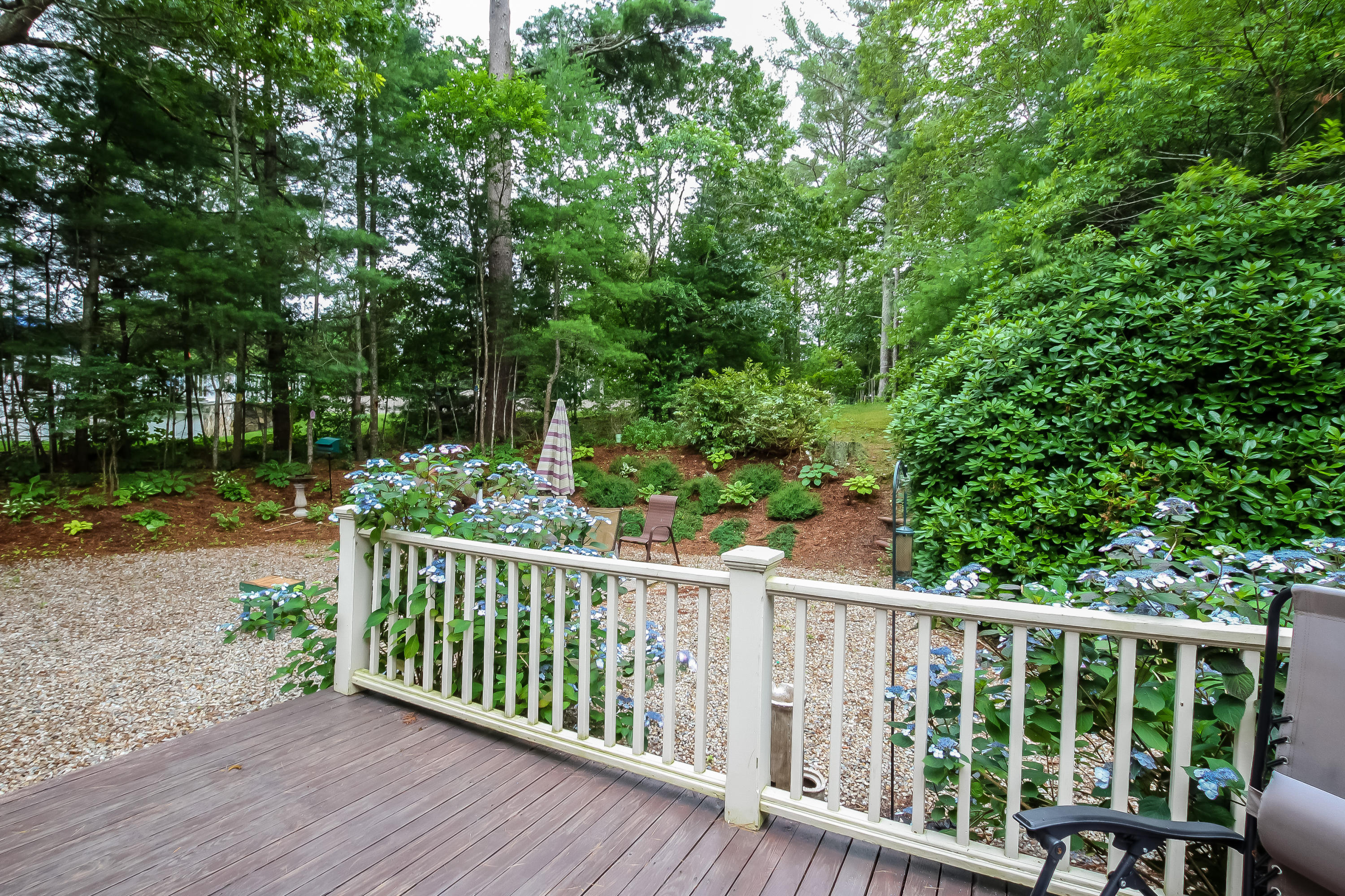 166 Ebenezer Road Osterville, MA 02655 - Photo 27 of 31 Deck To Back Yard View