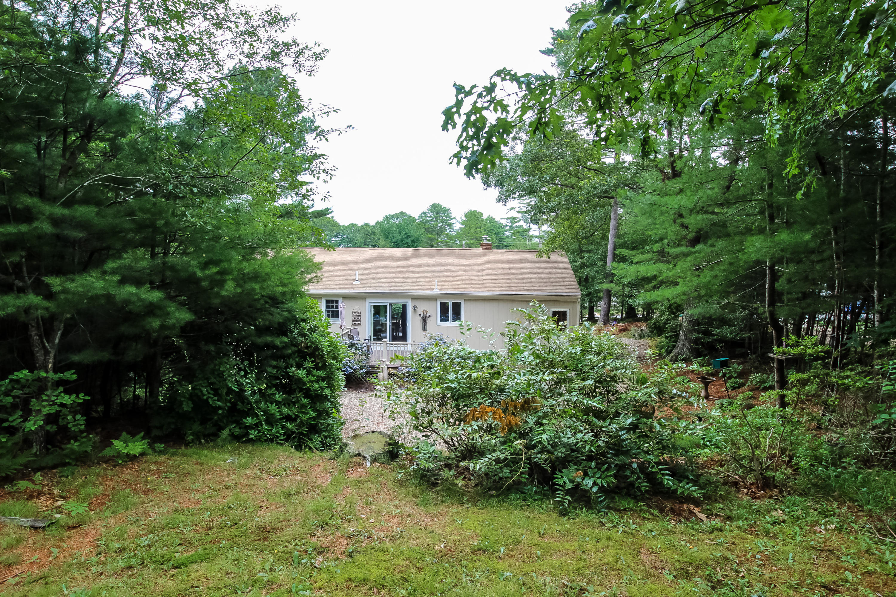 166 Ebenezer Road Osterville, MA 02655 - Photo 29 of 31 View From Back of Lot