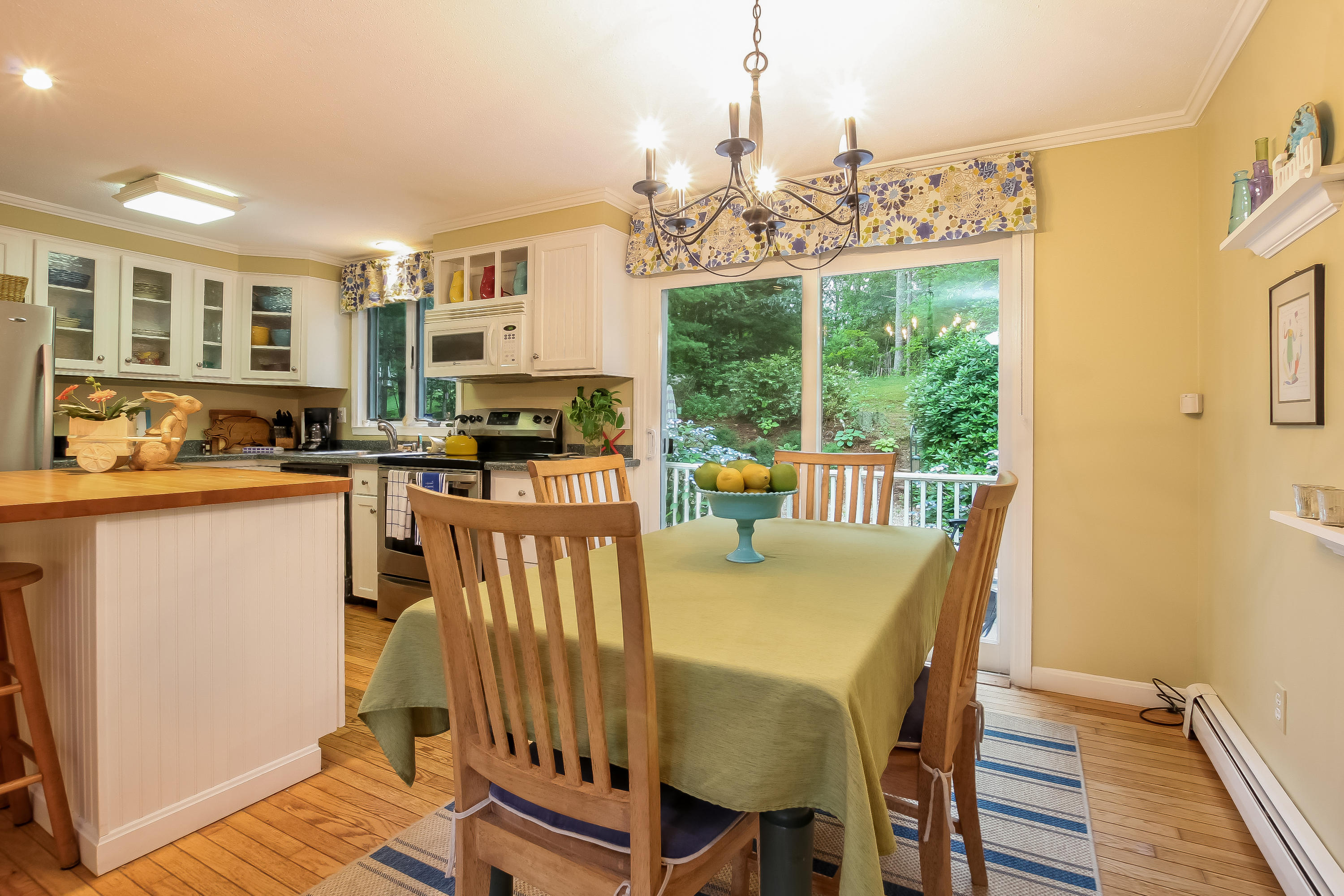 166 Ebenezer Road Osterville, MA 02655 - Photo 10 of 31 Dining Room - View to Kitchen +Deck