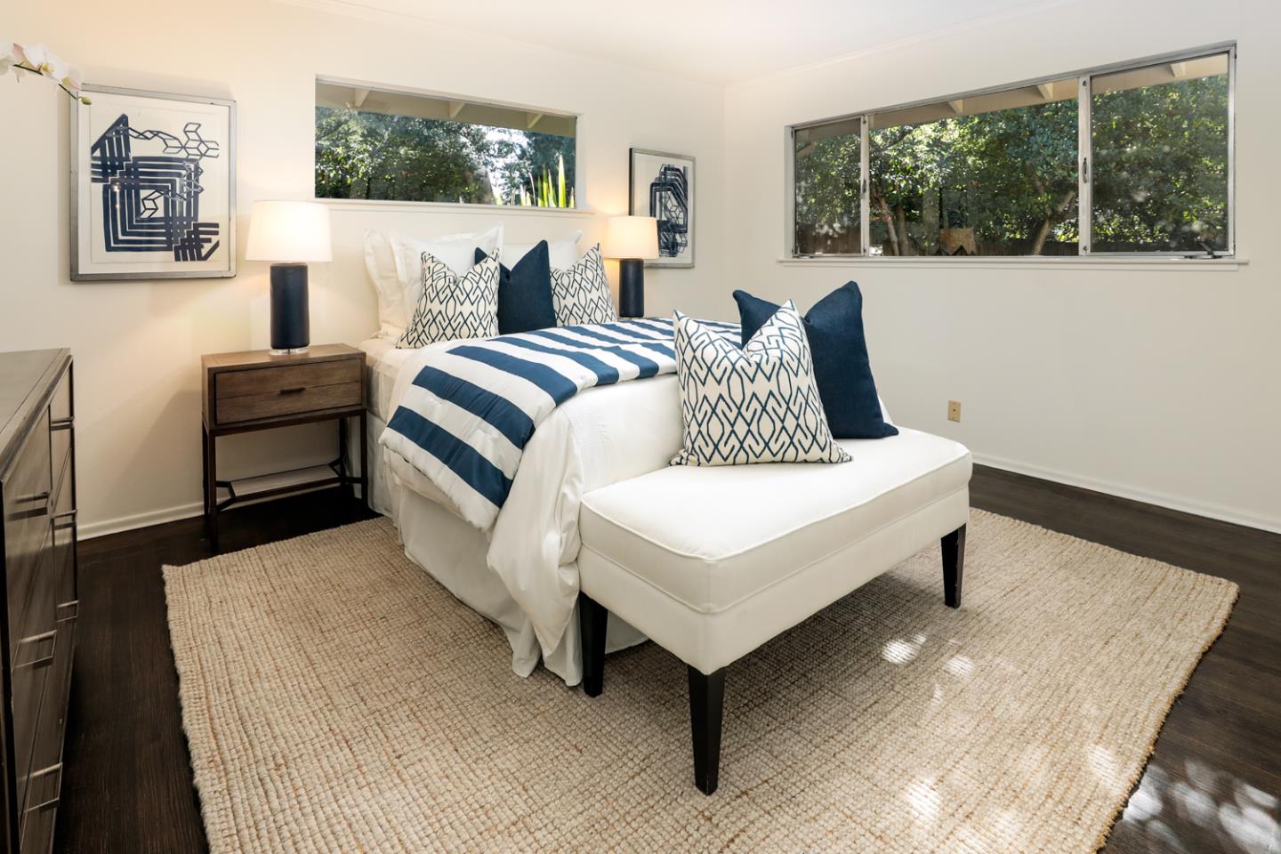 51 Fair Oaks Lane Atherton, CA 94027 - Photo 8 of 22 a living room with furniture and a window