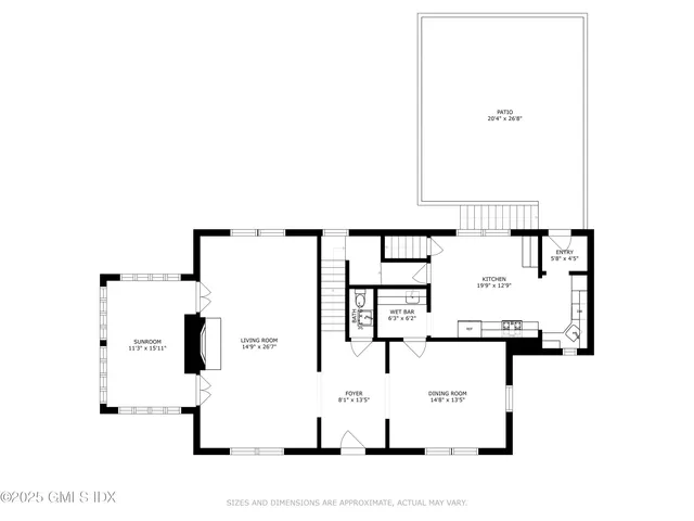 a picture of a floor plan
