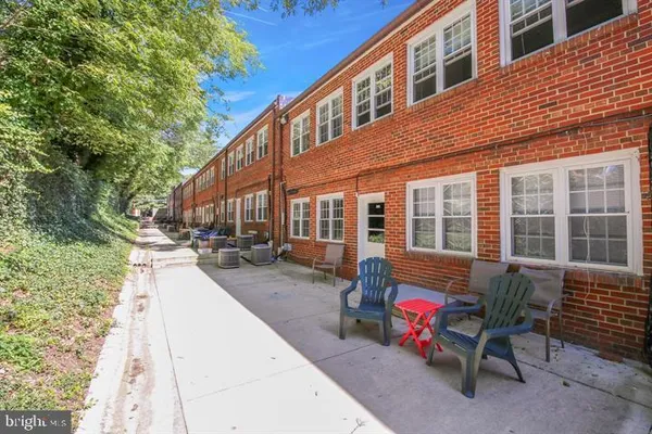 a view of a house with sitting area