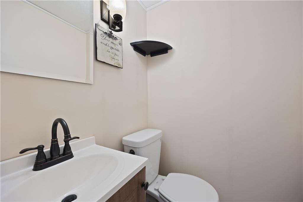 119 Summit Ridge Drive Bridgeville, PA 15017 - Photo 22 of 30 Half bath in game room area